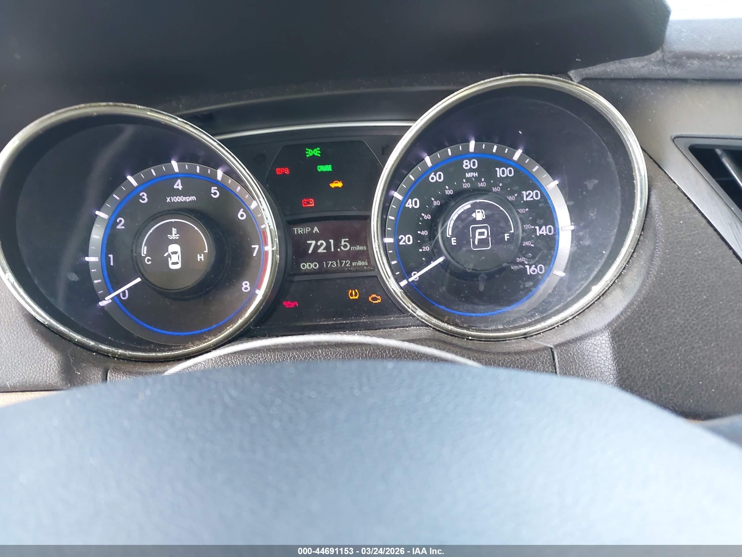 2012 Hyundai Sonata Gls White vin: 5NPEB4AC6CH416254