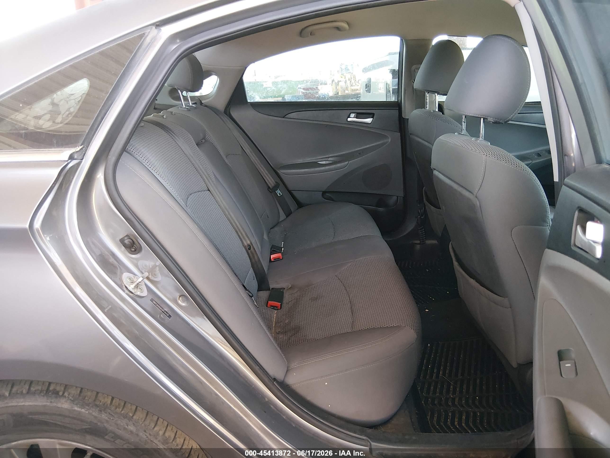 2012 Hyundai Sonata Gls Gray vin: 5NPEB4AC6CH426430