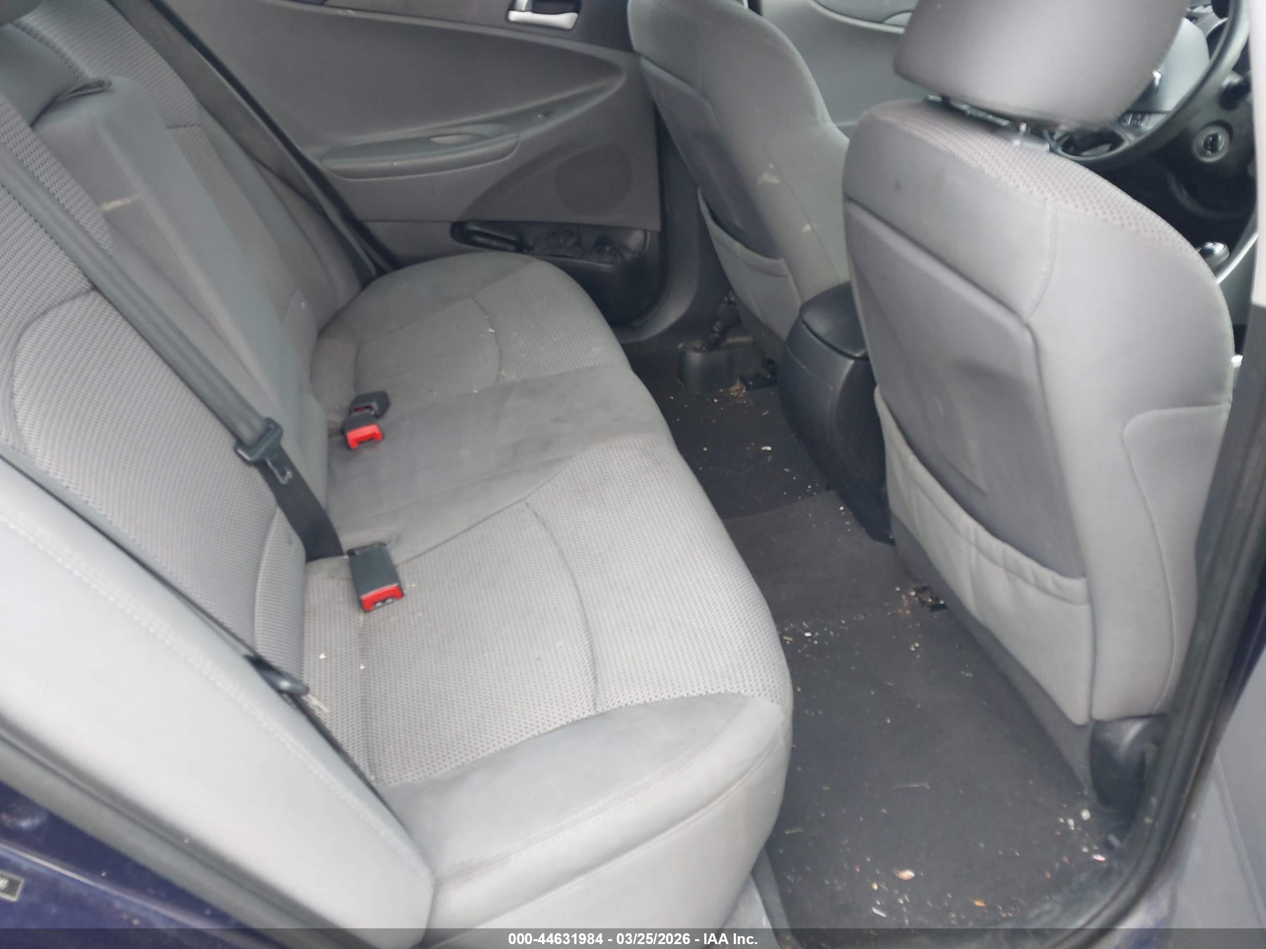 2012 Hyundai Sonata Gls Синий vin: 5NPEB4AC6CH435841