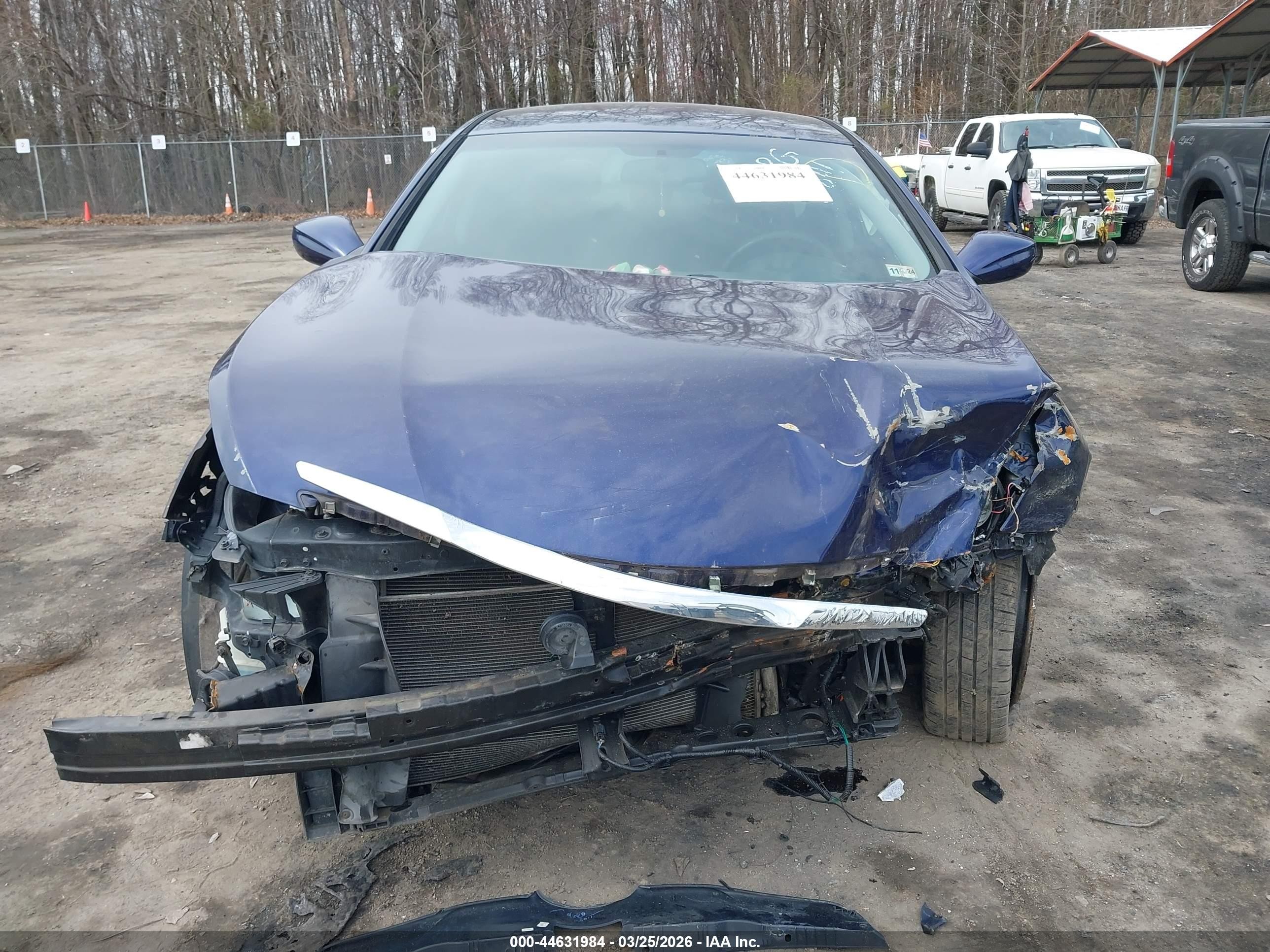 2012 Hyundai Sonata Gls Синий vin: 5NPEB4AC6CH435841