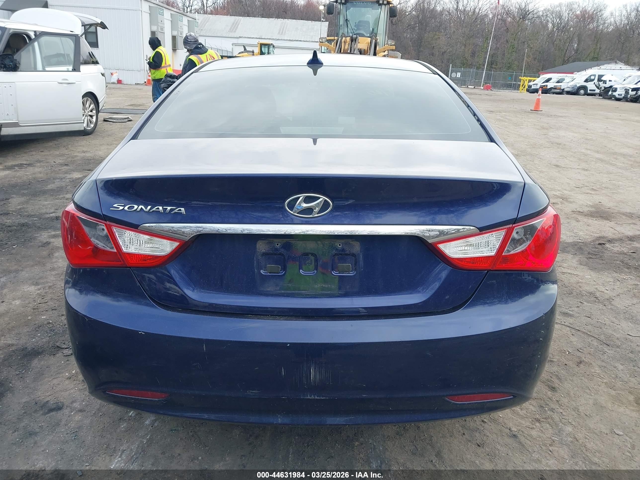 2012 Hyundai Sonata Gls Синий vin: 5NPEB4AC6CH435841