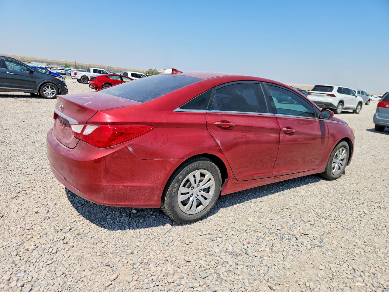 2012 Hyundai Sonata Gls Красный vin: 5NPEB4AC6CH456821