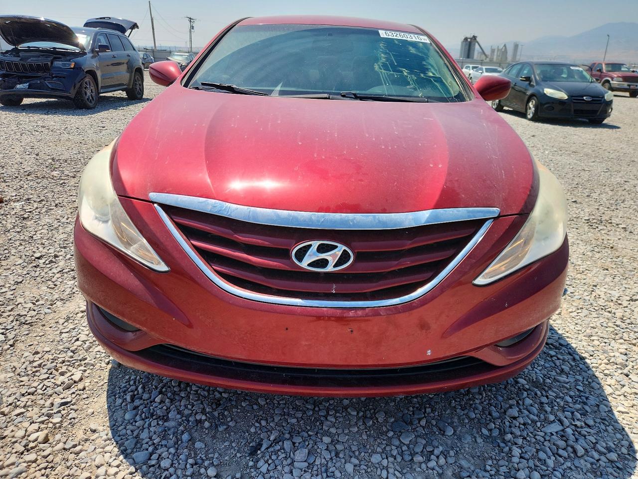 2012 Hyundai Sonata Gls Красный vin: 5NPEB4AC6CH456821