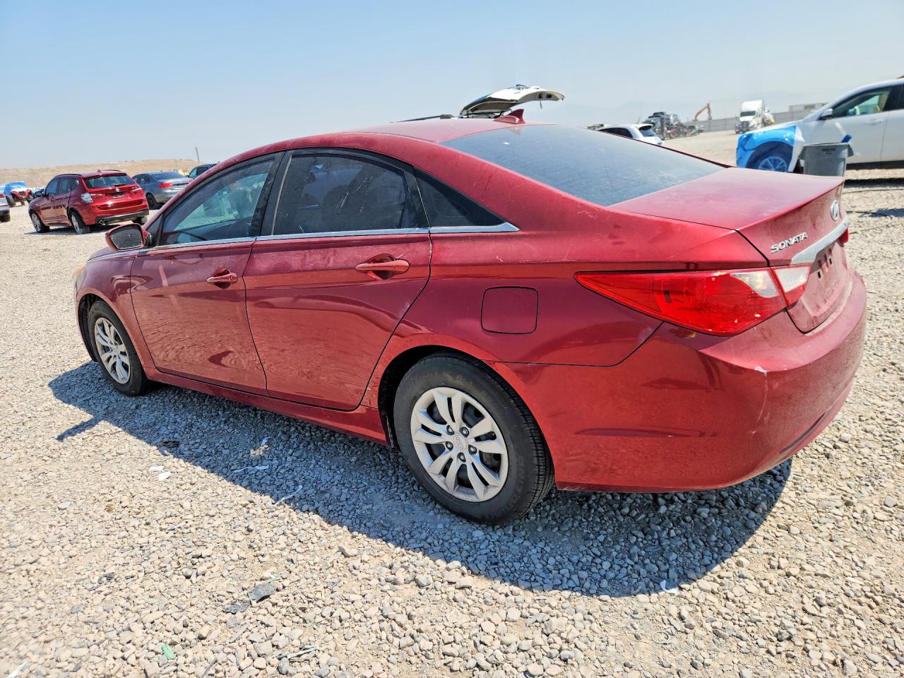 2012 Hyundai Sonata Gls Красный vin: 5NPEB4AC6CH456821
