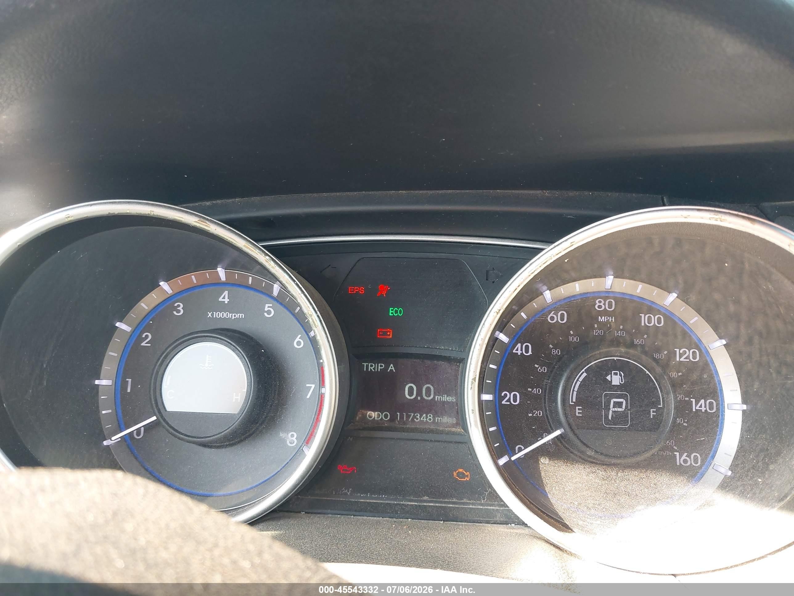 2012 Hyundai Sonata Gls Black vin: 5NPEB4AC6CH458360