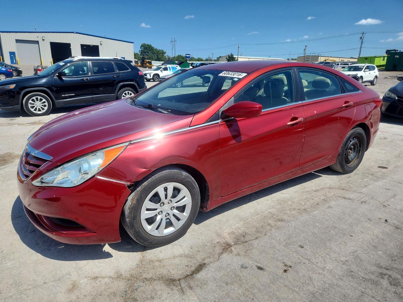 2012 Hyundai Sonata Gls Maroon vin: 5NPEB4AC6CH464448