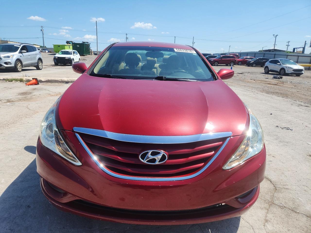 2012 Hyundai Sonata Gls Maroon vin: 5NPEB4AC6CH464448
