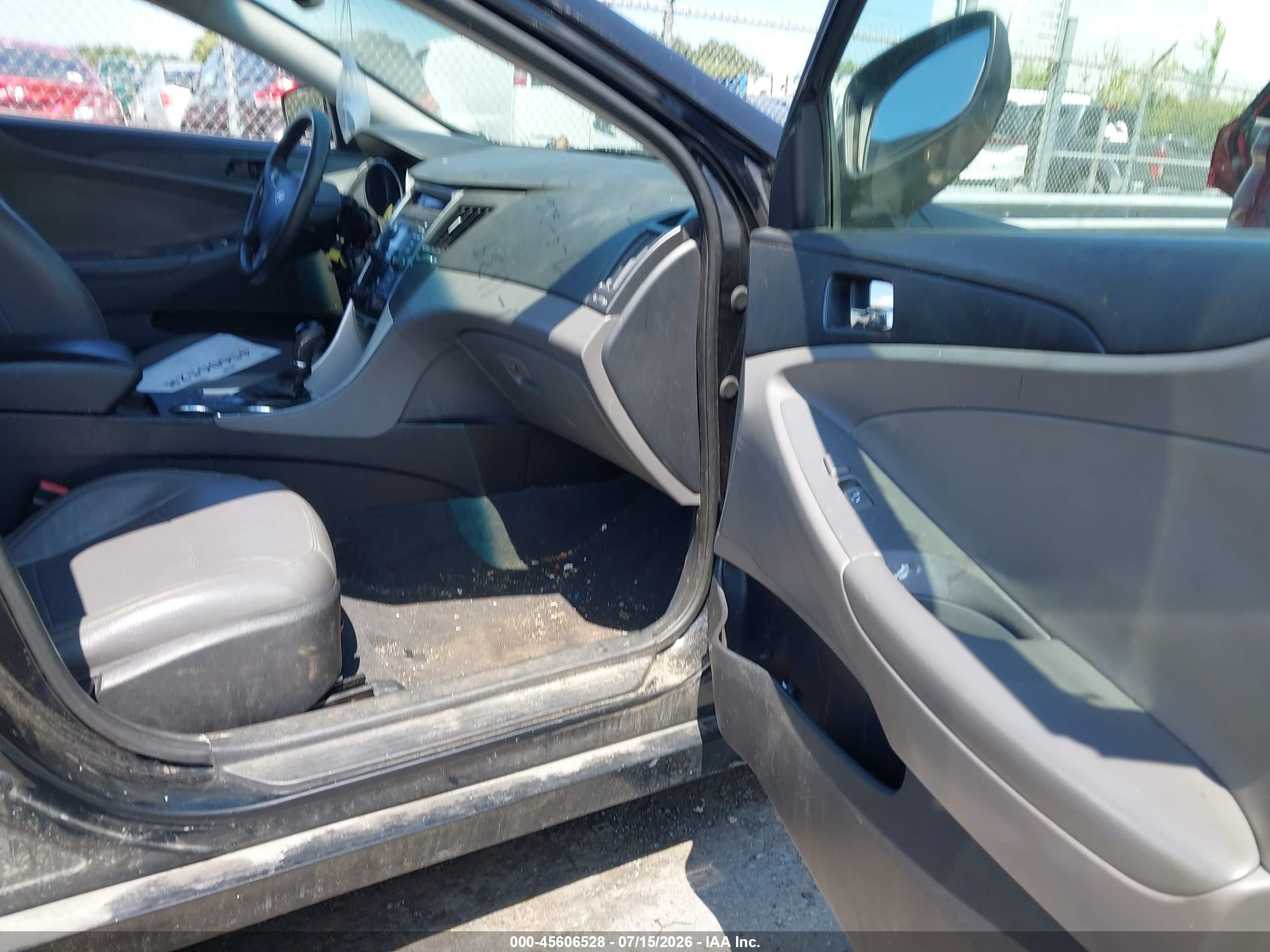 2012 Hyundai Sonata Gls Black vin: 5NPEB4AC6CH471139