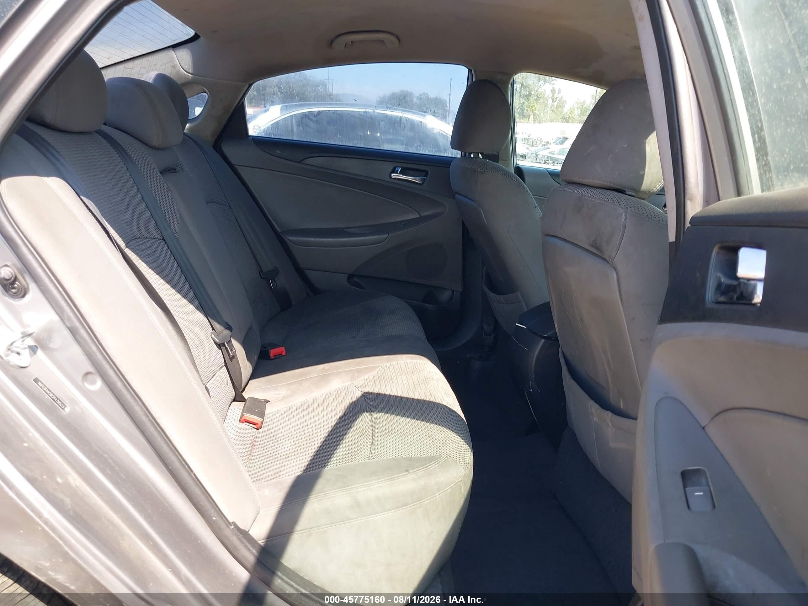 2012 Hyundai Sonata Gls Gray vin: 5NPEB4AC6CH479533