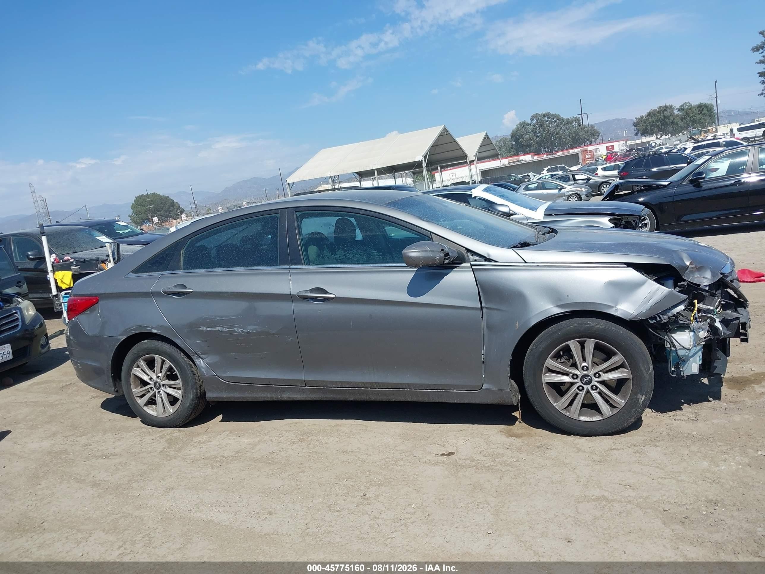 2012 Hyundai Sonata Gls Gray vin: 5NPEB4AC6CH479533
