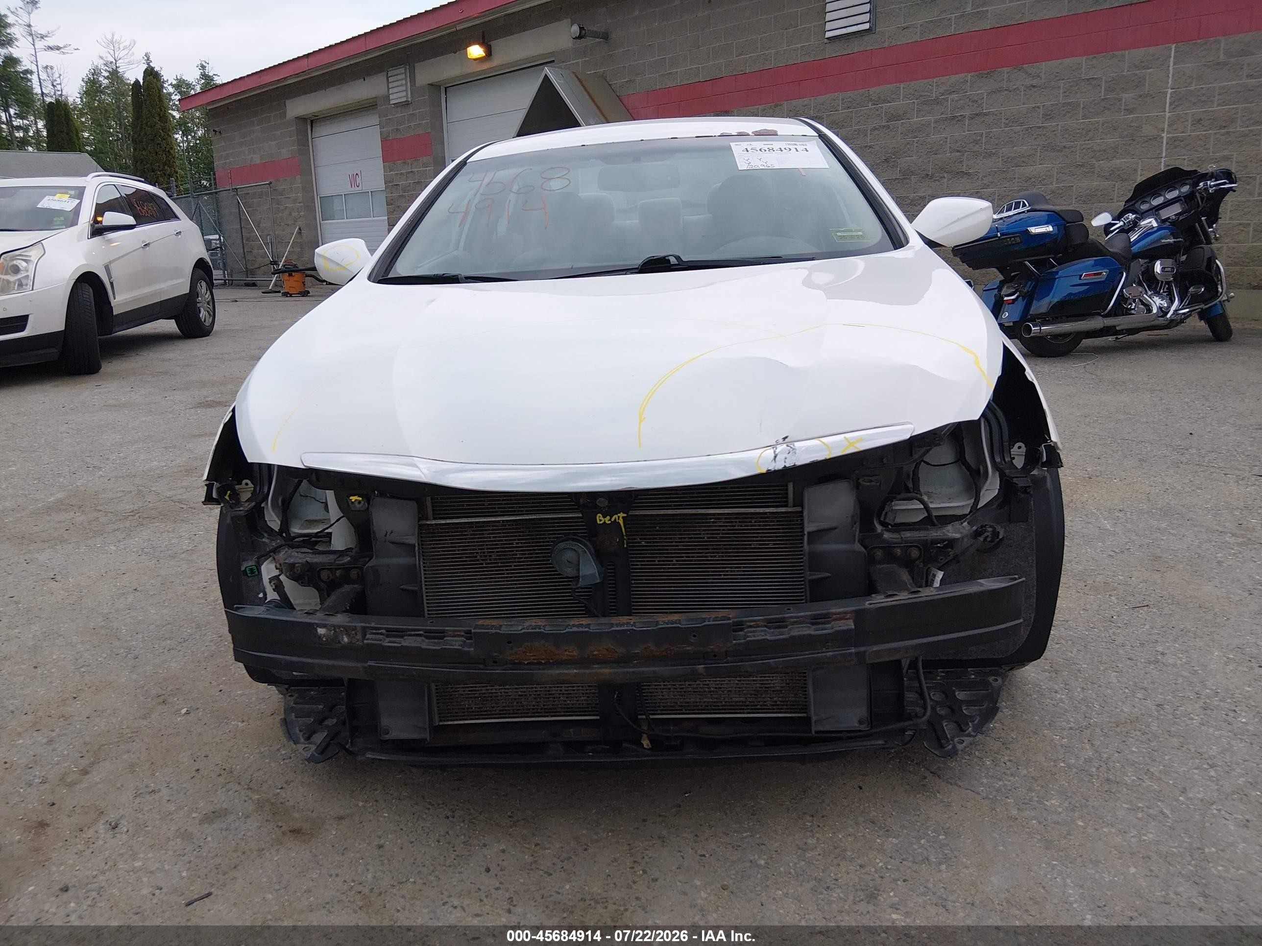 2012 Hyundai Sonata Gls White vin: 5NPEB4AC6CH481427