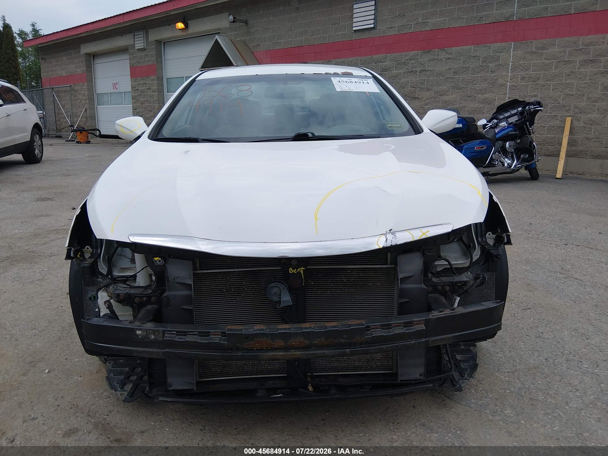 2012 Hyundai Sonata Gls White vin: 5NPEB4AC6CH481427