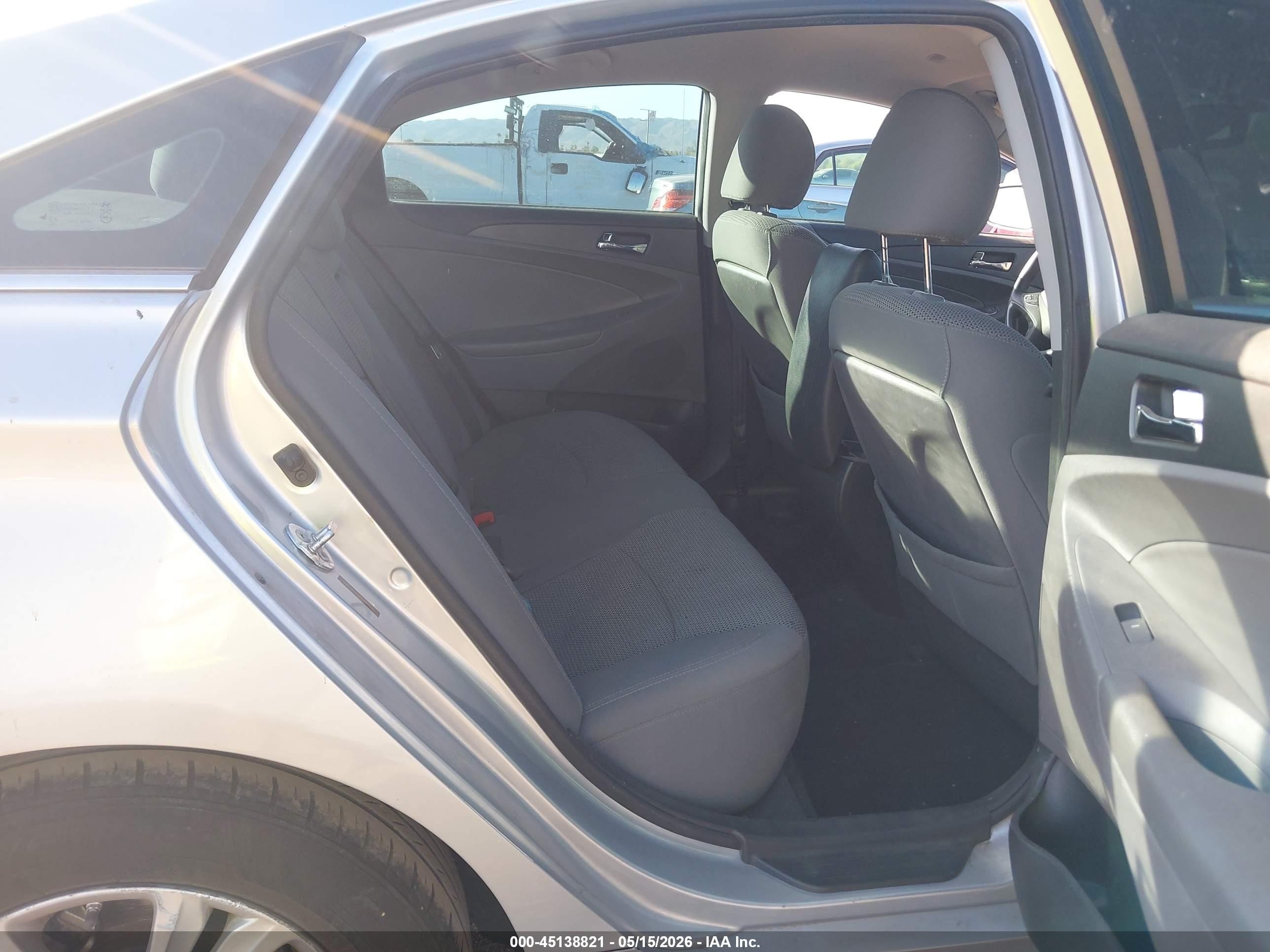 2012 Hyundai Sonata Gls Gray vin: 5NPEB4AC6CH492525