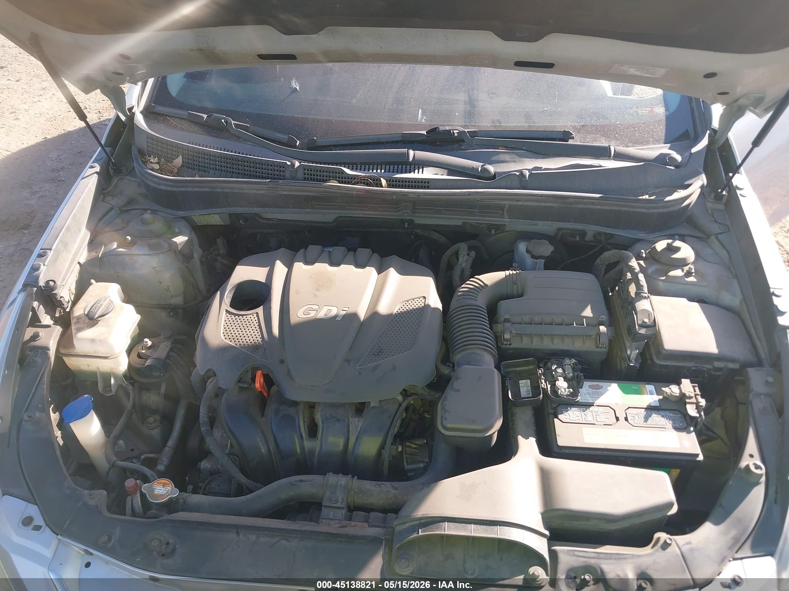 2012 Hyundai Sonata Gls Gray vin: 5NPEB4AC6CH492525