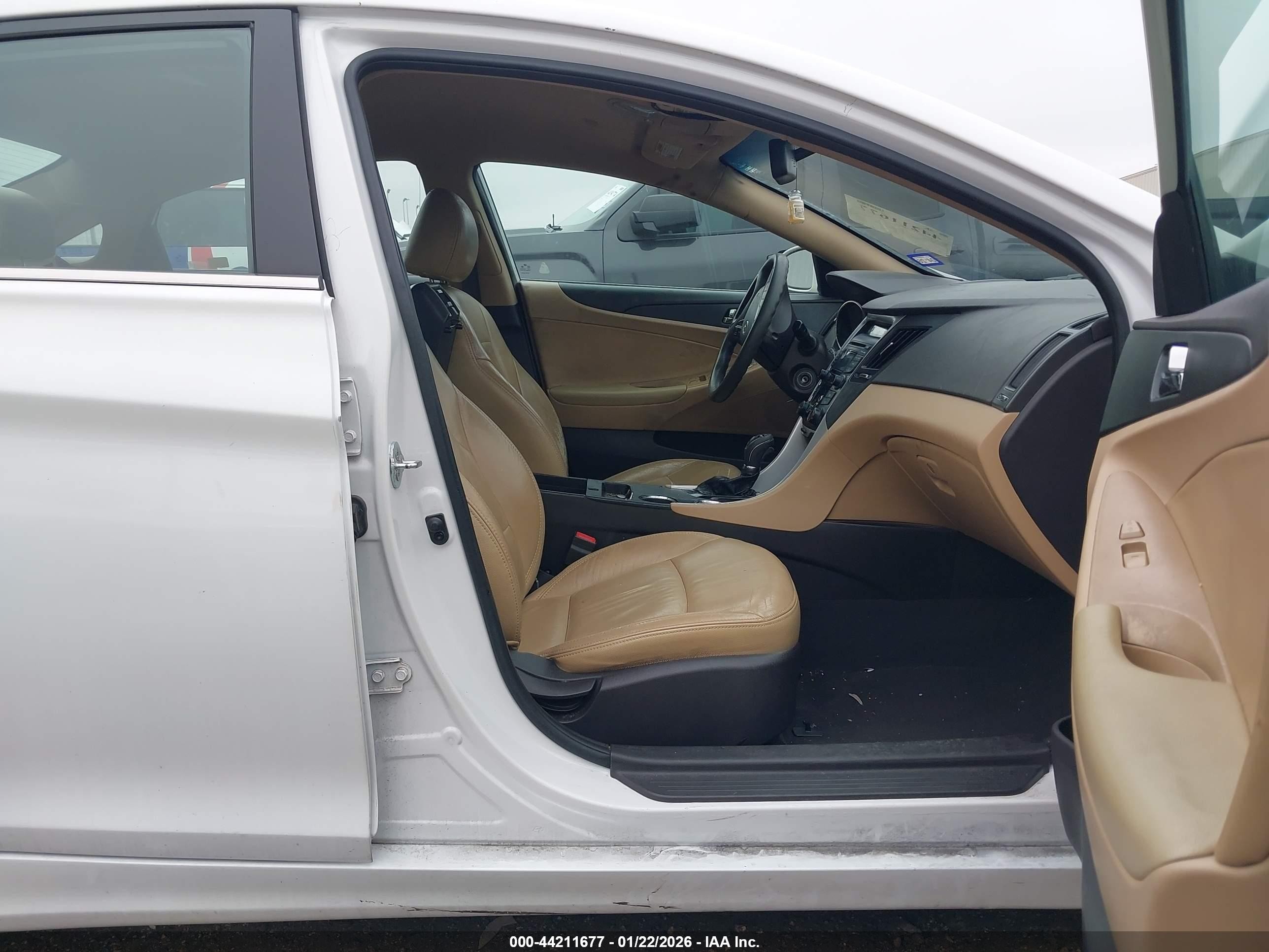 2012 Hyundai Sonata Gls White vin: 5NPEB4AC6CH493609