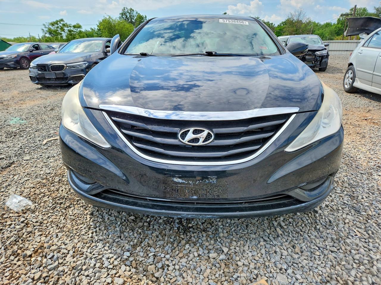 2012 Hyundai Sonata Middle-low Level Black vin: 5NPEB4AC6CH501966