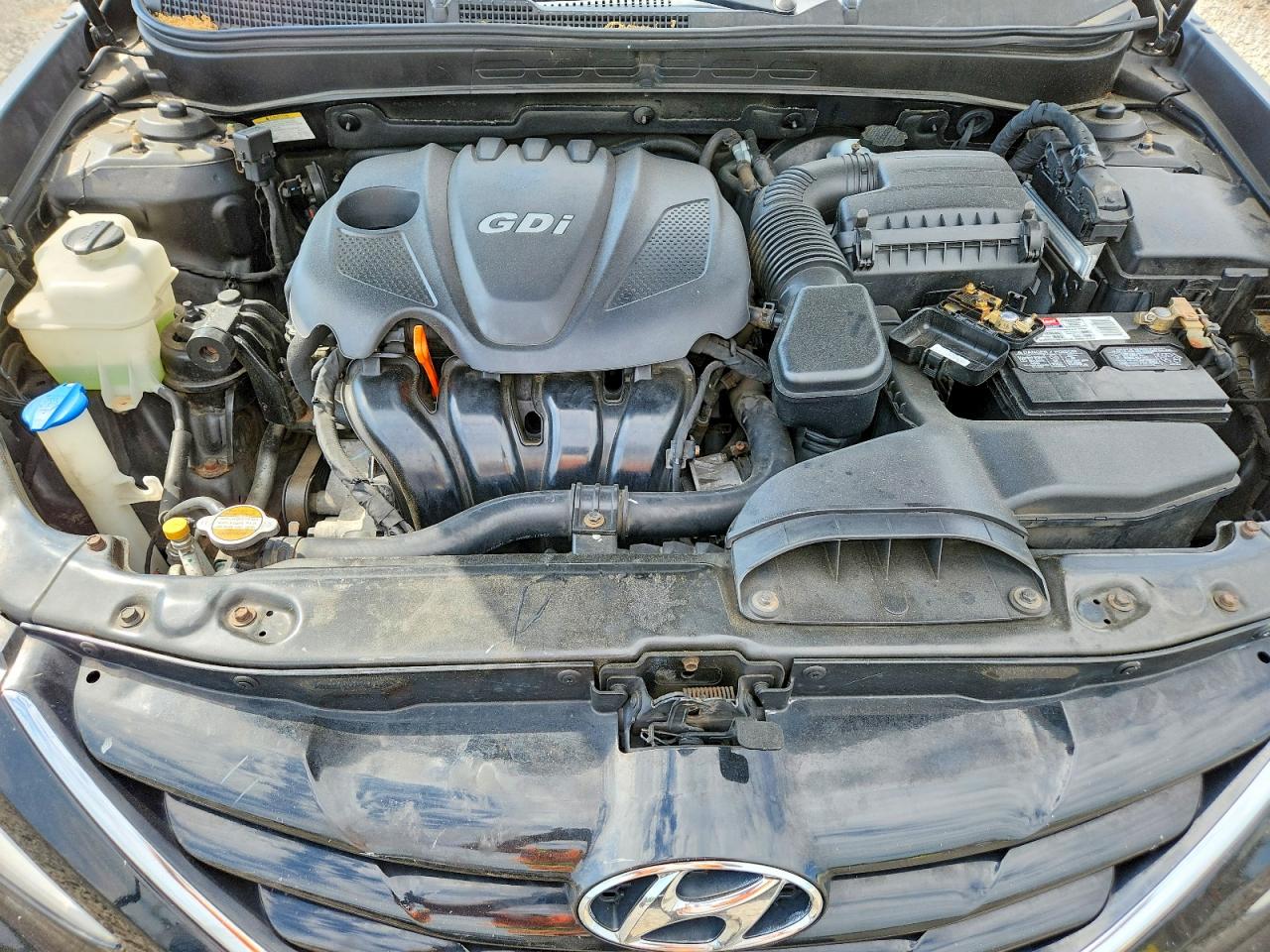 2012 Hyundai Sonata Middle-low Level Black vin: 5NPEB4AC6CH501966