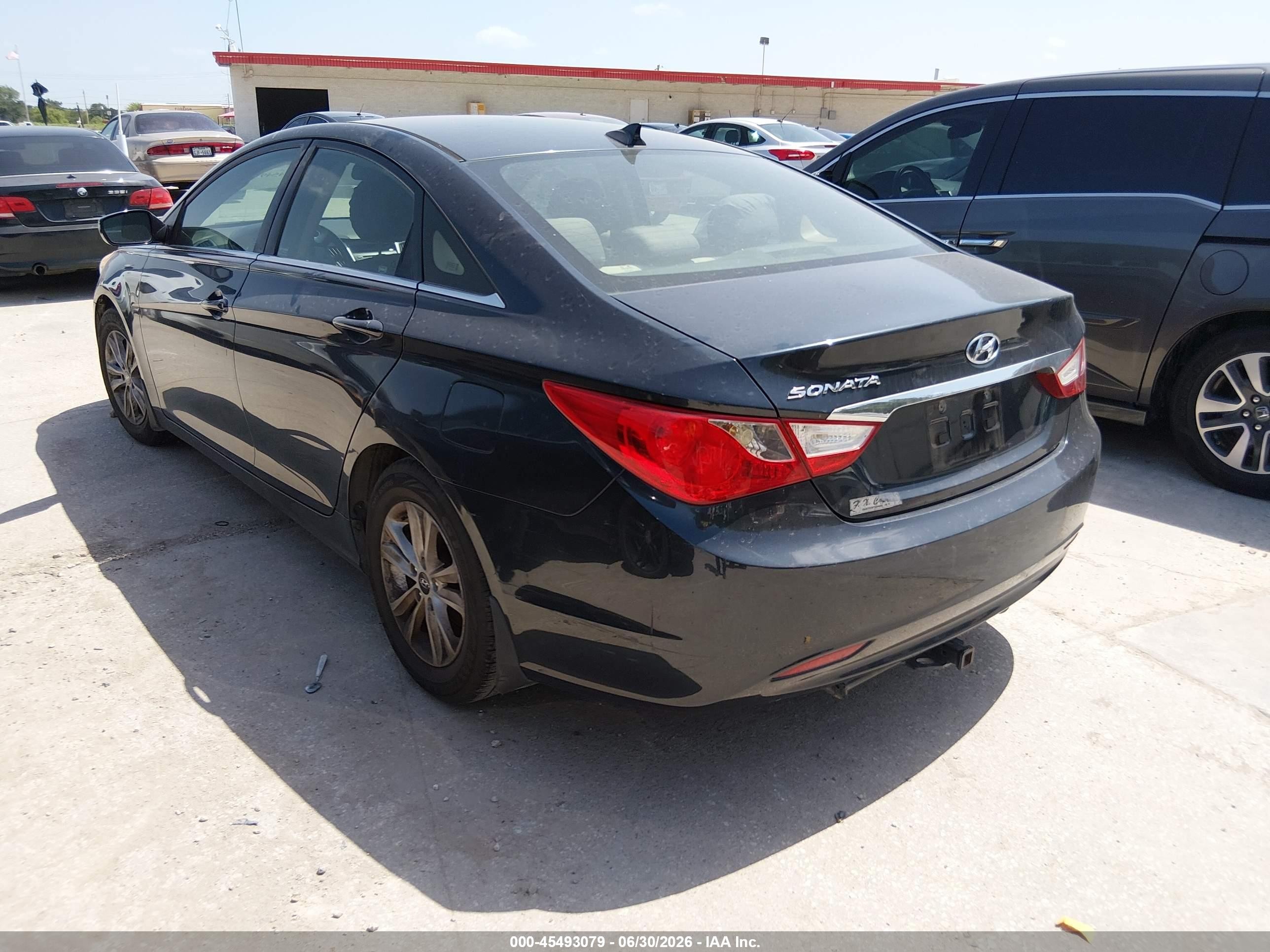 2012 Hyundai Sonata Gls Blue vin: 5NPEB4AC6CH503233