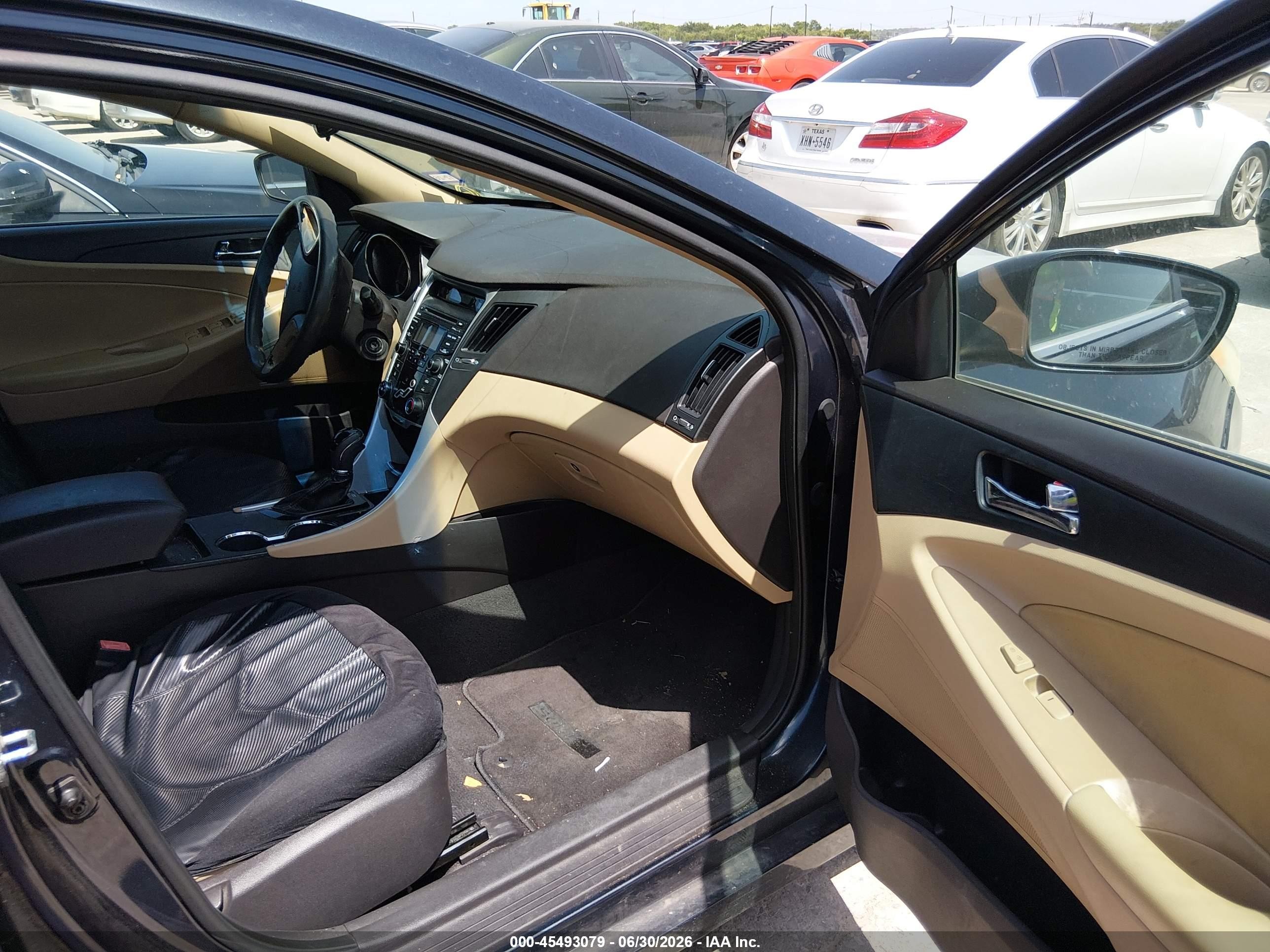 2012 Hyundai Sonata Gls Blue vin: 5NPEB4AC6CH503233