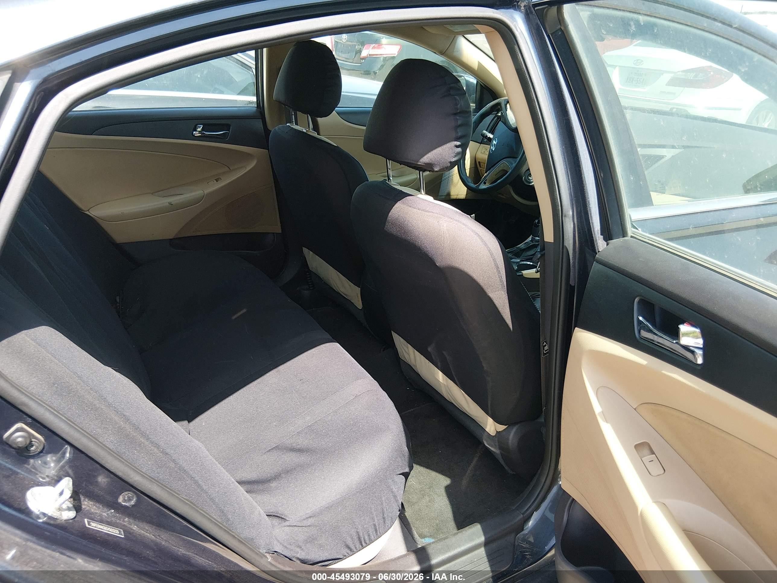 2012 Hyundai Sonata Gls Blue vin: 5NPEB4AC6CH503233