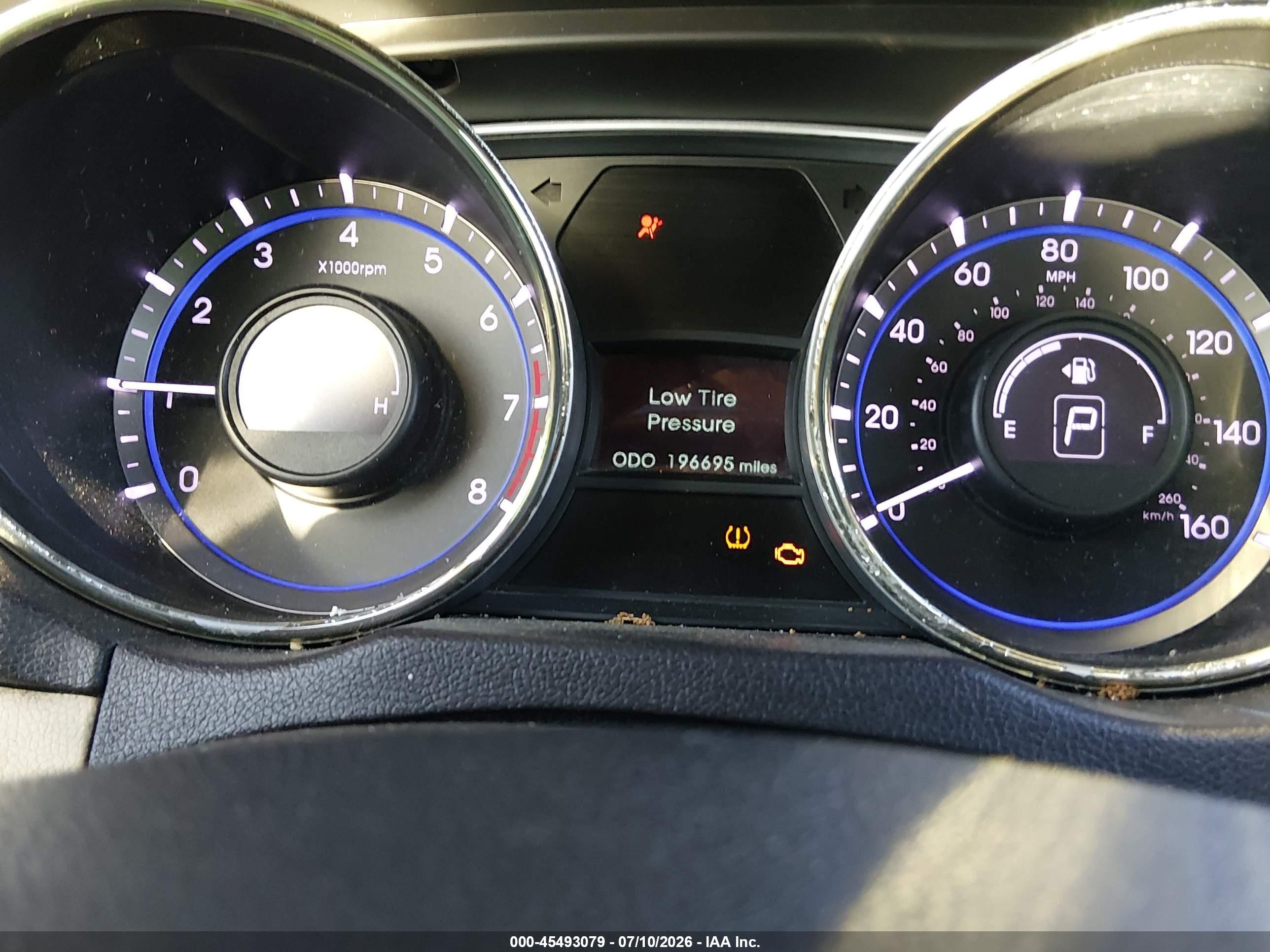 2012 Hyundai Sonata Gls Blue vin: 5NPEB4AC6CH503233