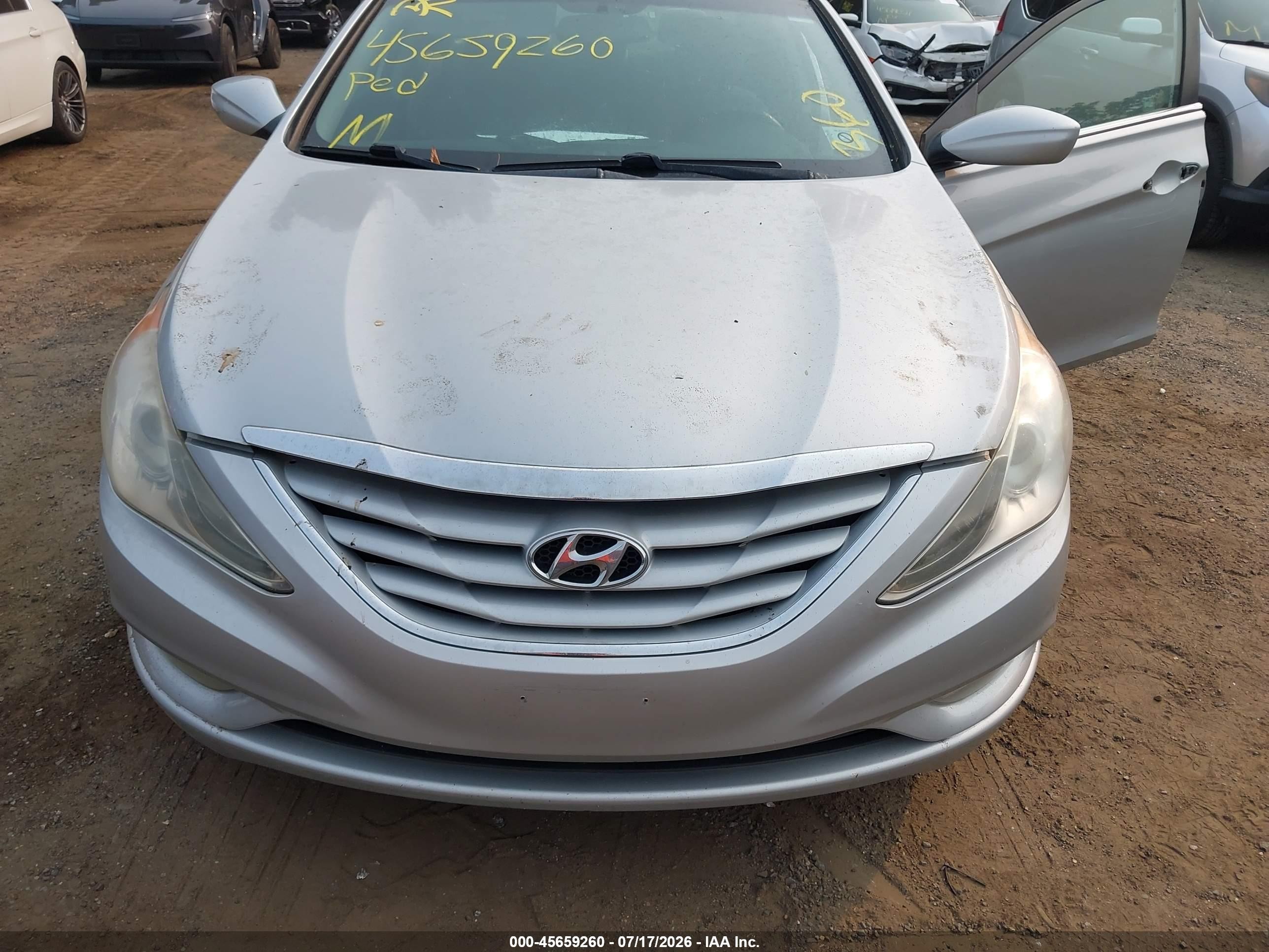 2013 Hyundai Sonata Gls Silver vin: 5NPEB4AC6DH513603