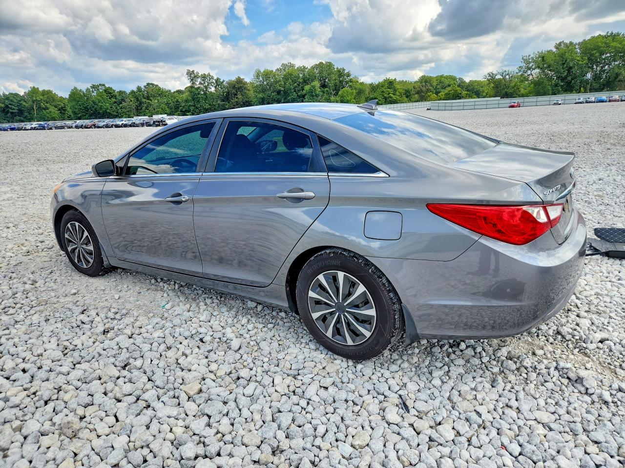 2013 Hyundai Sonata Gls Gray vin: 5NPEB4AC6DH516887