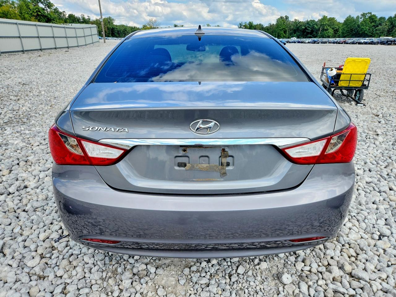 2013 Hyundai Sonata Gls Gray vin: 5NPEB4AC6DH516887
