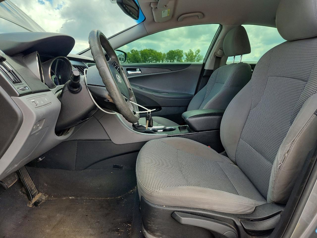 2013 Hyundai Sonata Gls Gray vin: 5NPEB4AC6DH516887