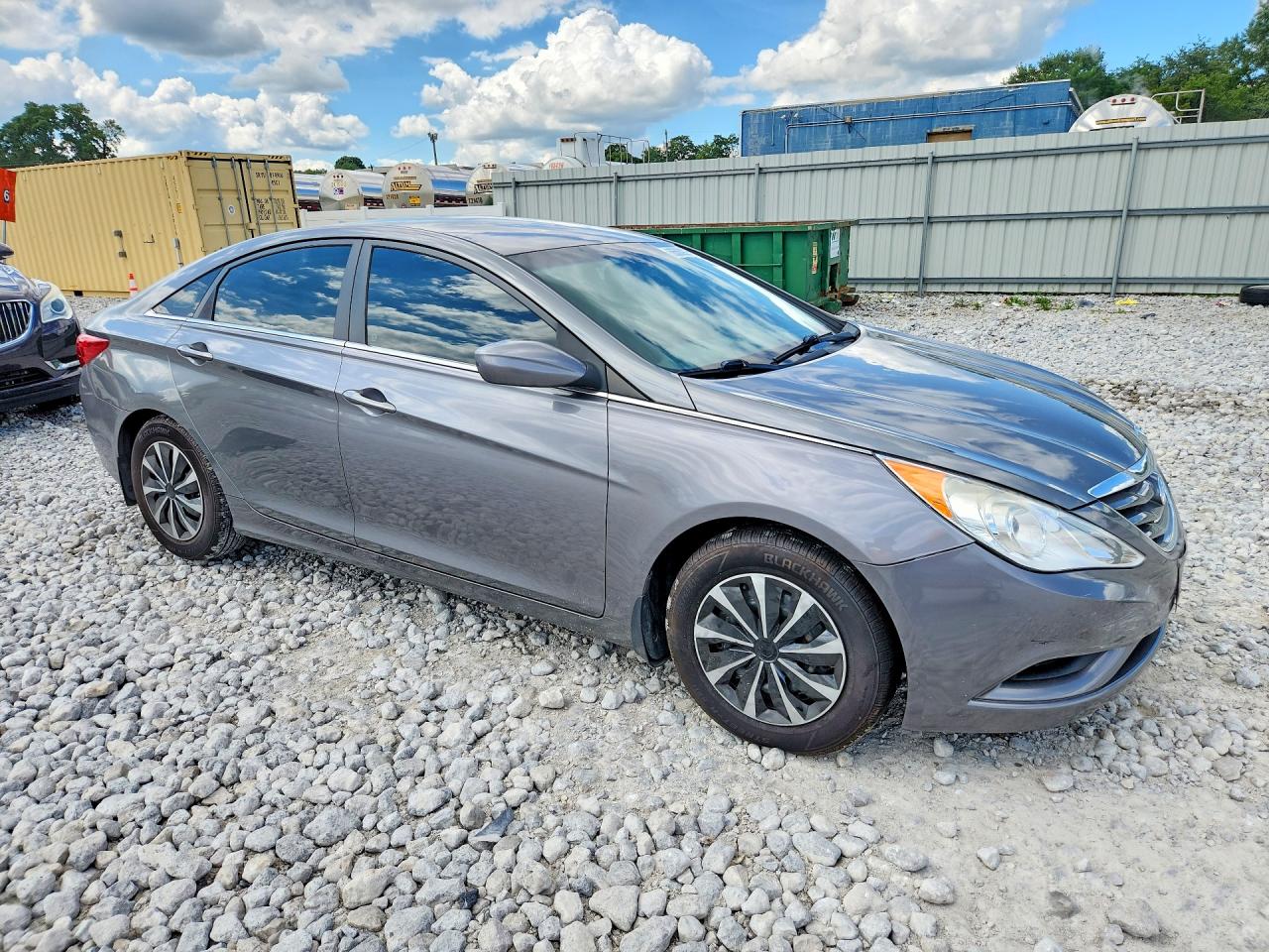 2013 Hyundai Sonata Gls Gray vin: 5NPEB4AC6DH516887