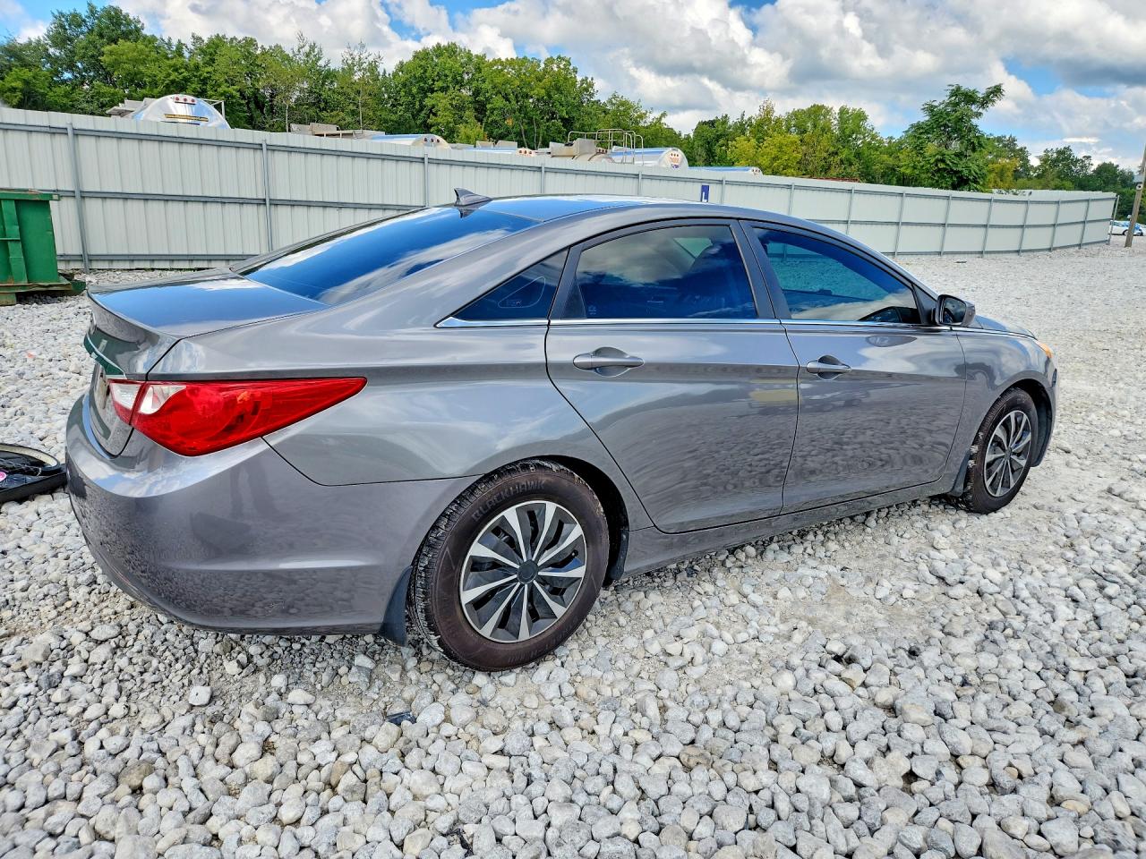 2013 Hyundai Sonata Gls Gray vin: 5NPEB4AC6DH516887