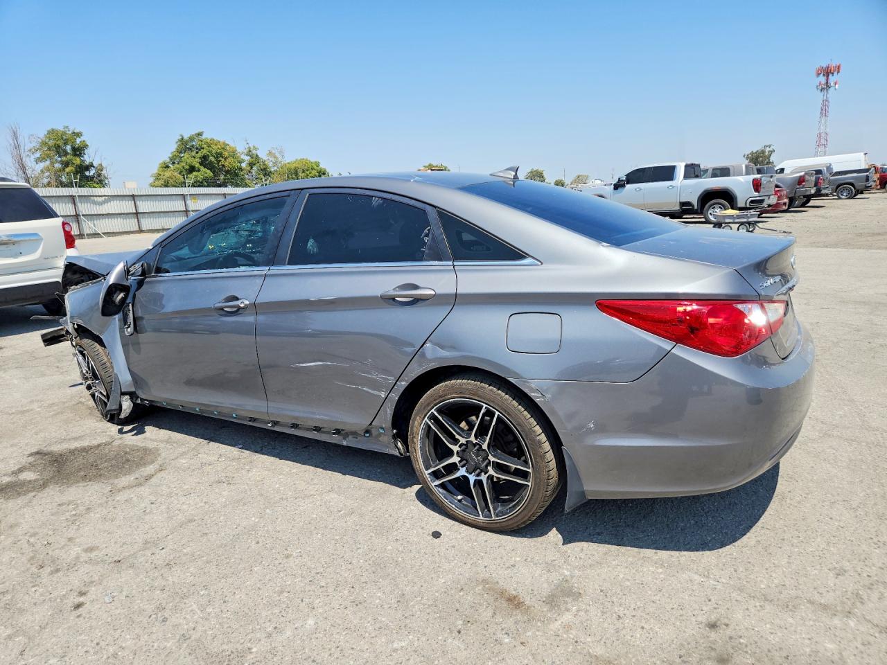 2013 Hyundai Sonata Gls Gray vin: 5NPEB4AC6DH519031