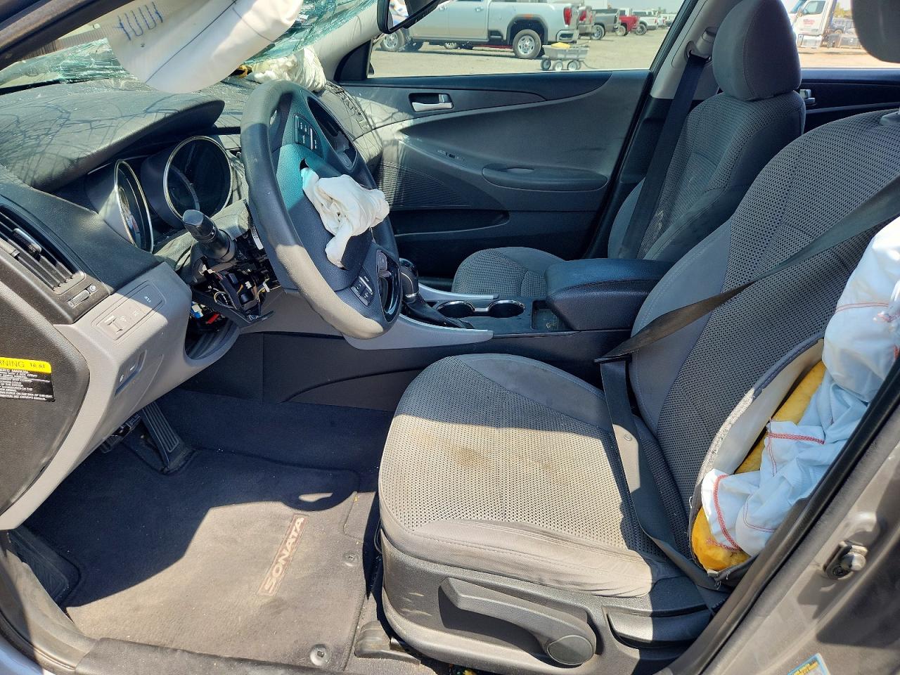 2013 Hyundai Sonata Gls Gray vin: 5NPEB4AC6DH519031