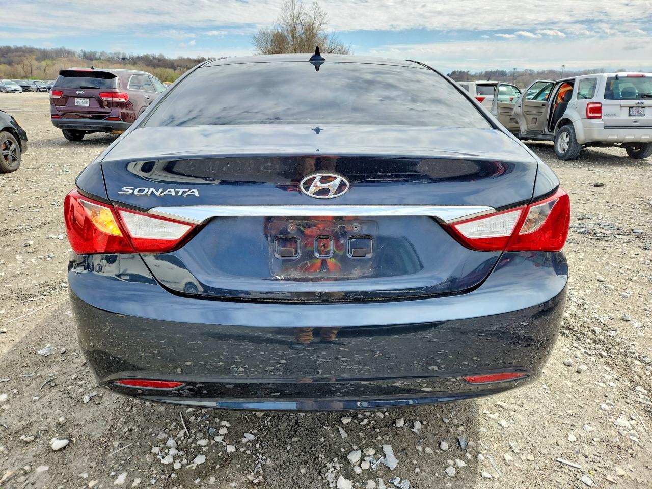 2013 Hyundai Sonata Gls Black vin: 5NPEB4AC6DH522902