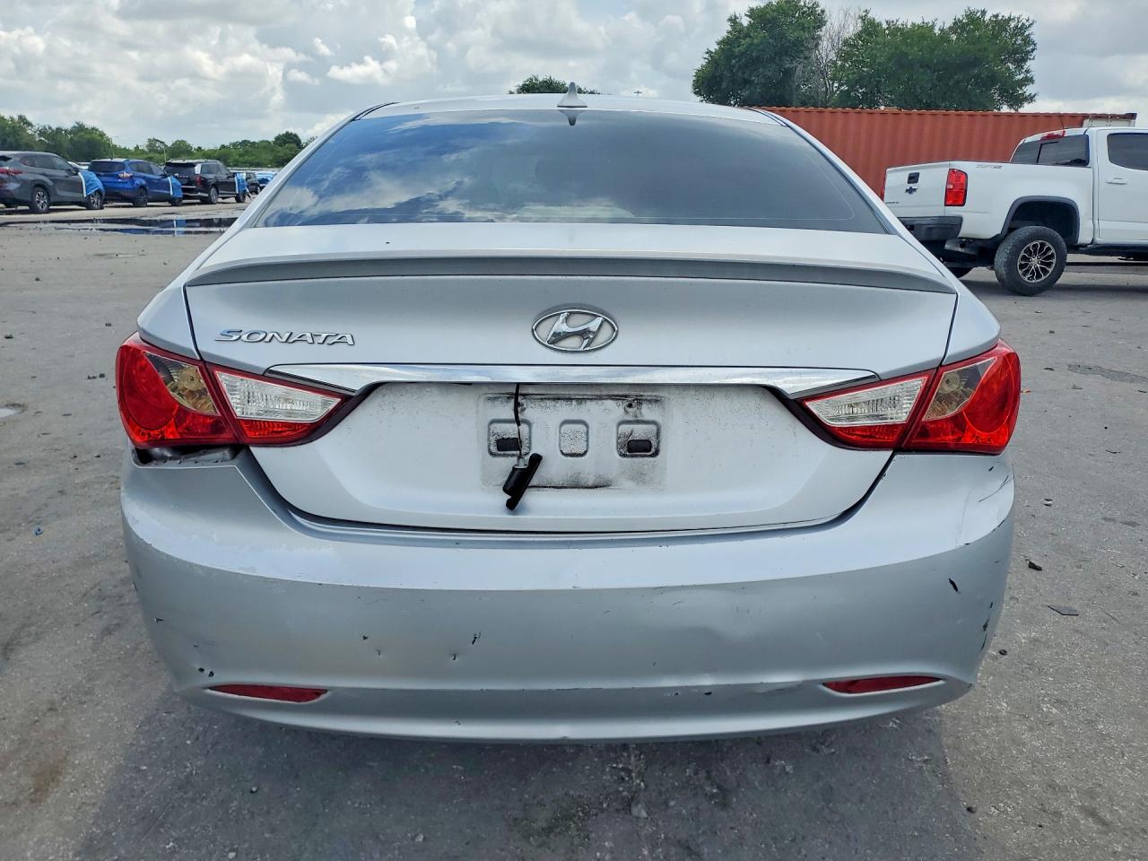 2013 Hyundai Sonata Gls Silver vin: 5NPEB4AC6DH527890