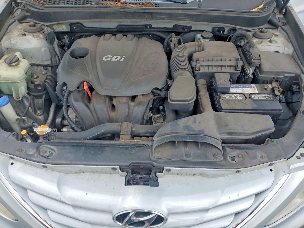 2013 Hyundai Sonata Gls Silver vin: 5NPEB4AC6DH527890