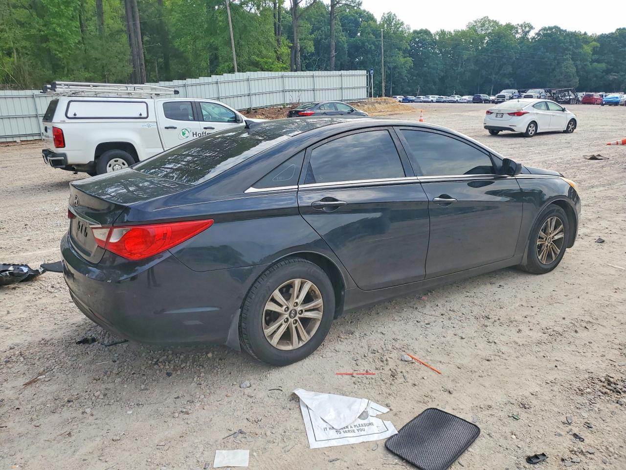 2013 Hyundai Sonata Se Black vin: 5NPEB4AC6DH538890
