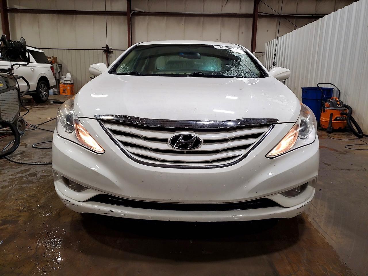 2013 Hyundai Sonata Gls White vin: 5NPEB4AC6DH543894