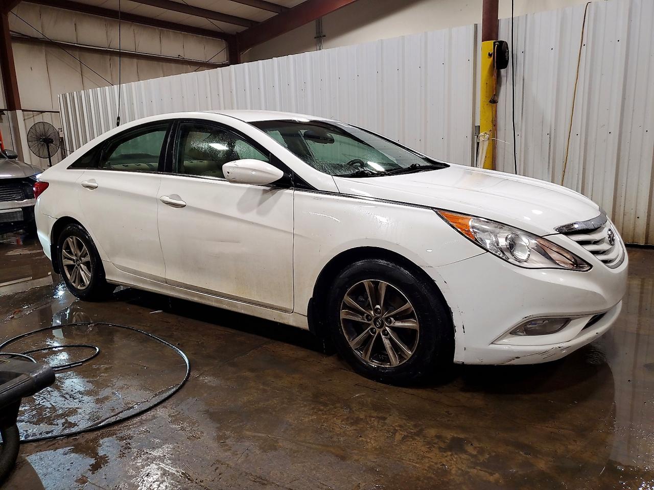 2013 Hyundai Sonata Gls White vin: 5NPEB4AC6DH543894