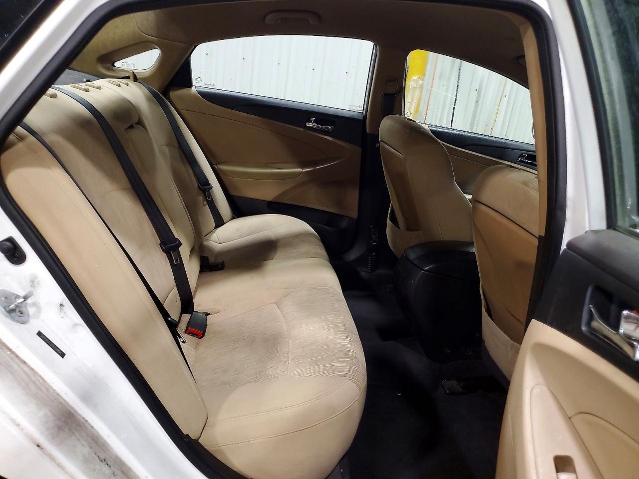 2013 Hyundai Sonata Gls White vin: 5NPEB4AC6DH543894