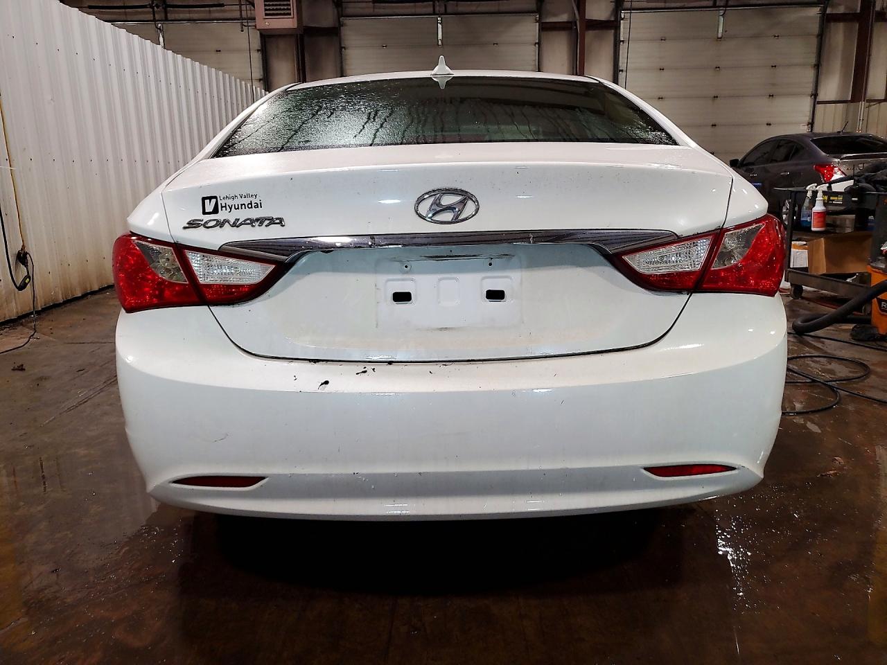 2013 Hyundai Sonata Gls White vin: 5NPEB4AC6DH543894