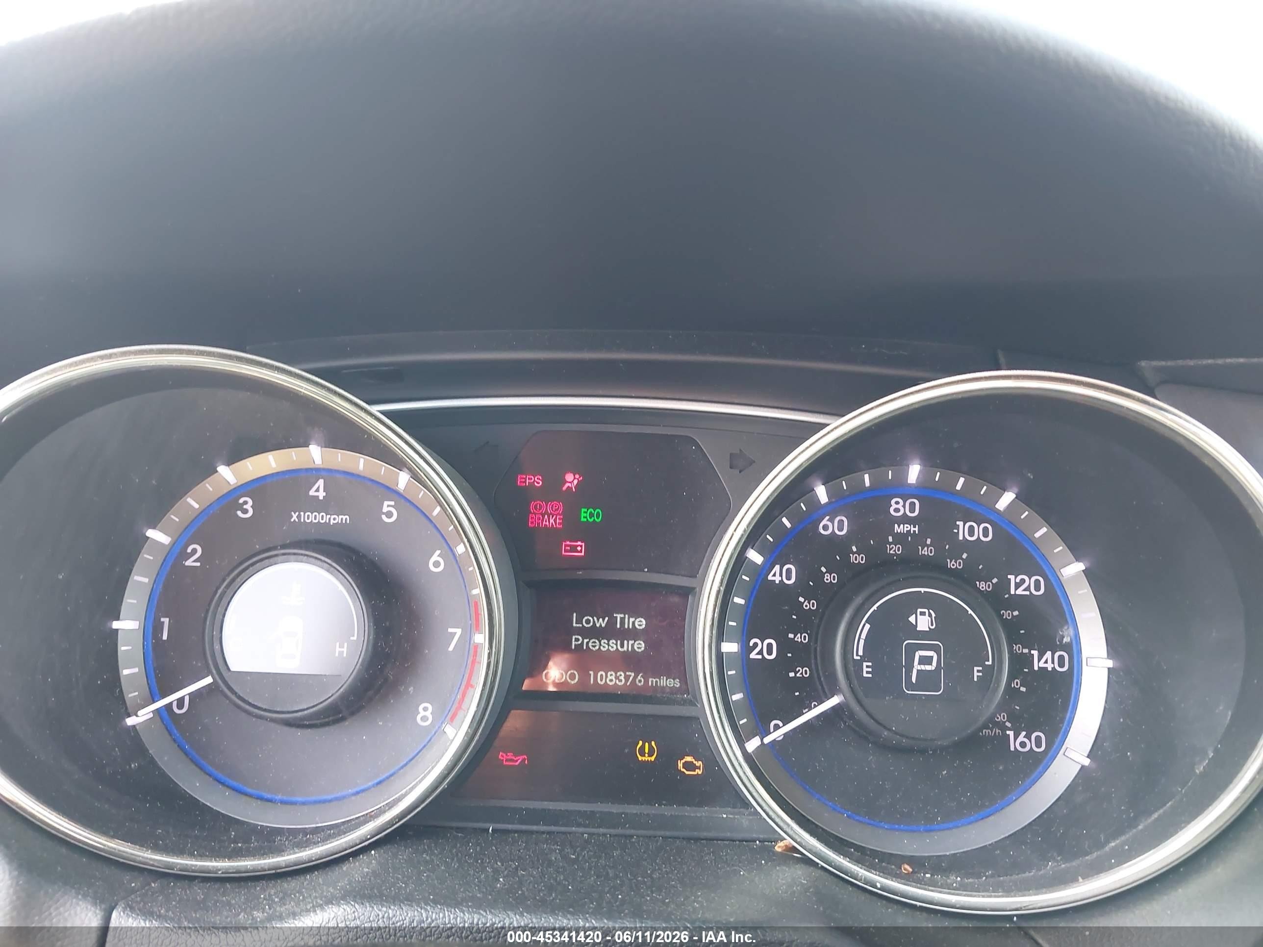 2013 Hyundai Sonata Gls Gray vin: 5NPEB4AC6DH546519