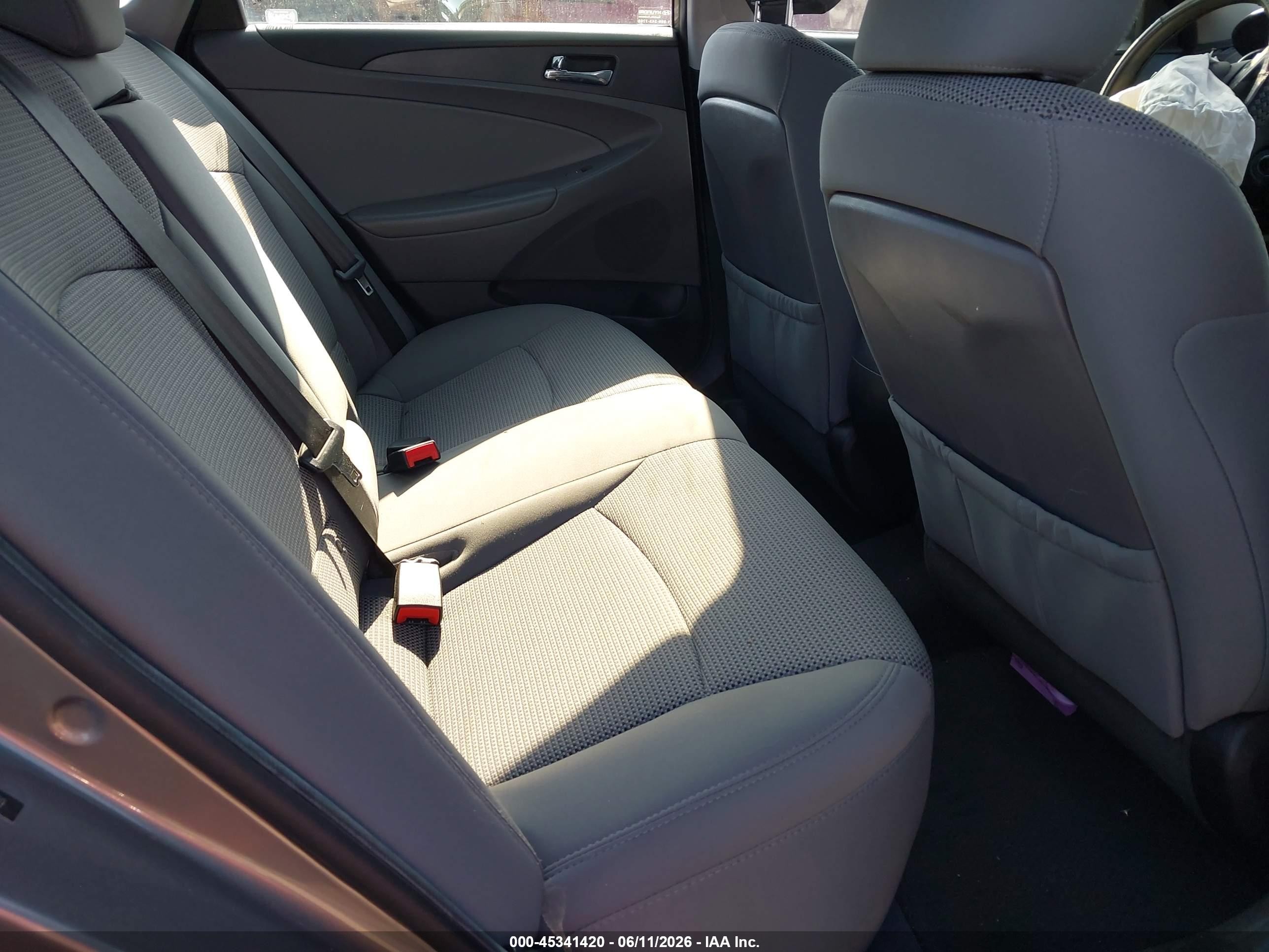 2013 Hyundai Sonata Gls Gray vin: 5NPEB4AC6DH546519