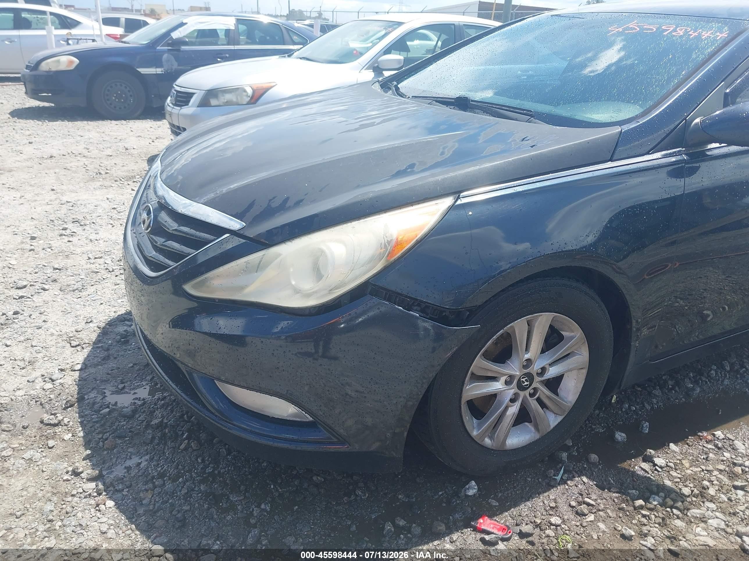 2013 Hyundai Sonata Gls Dark Blue vin: 5NPEB4AC6DH552305