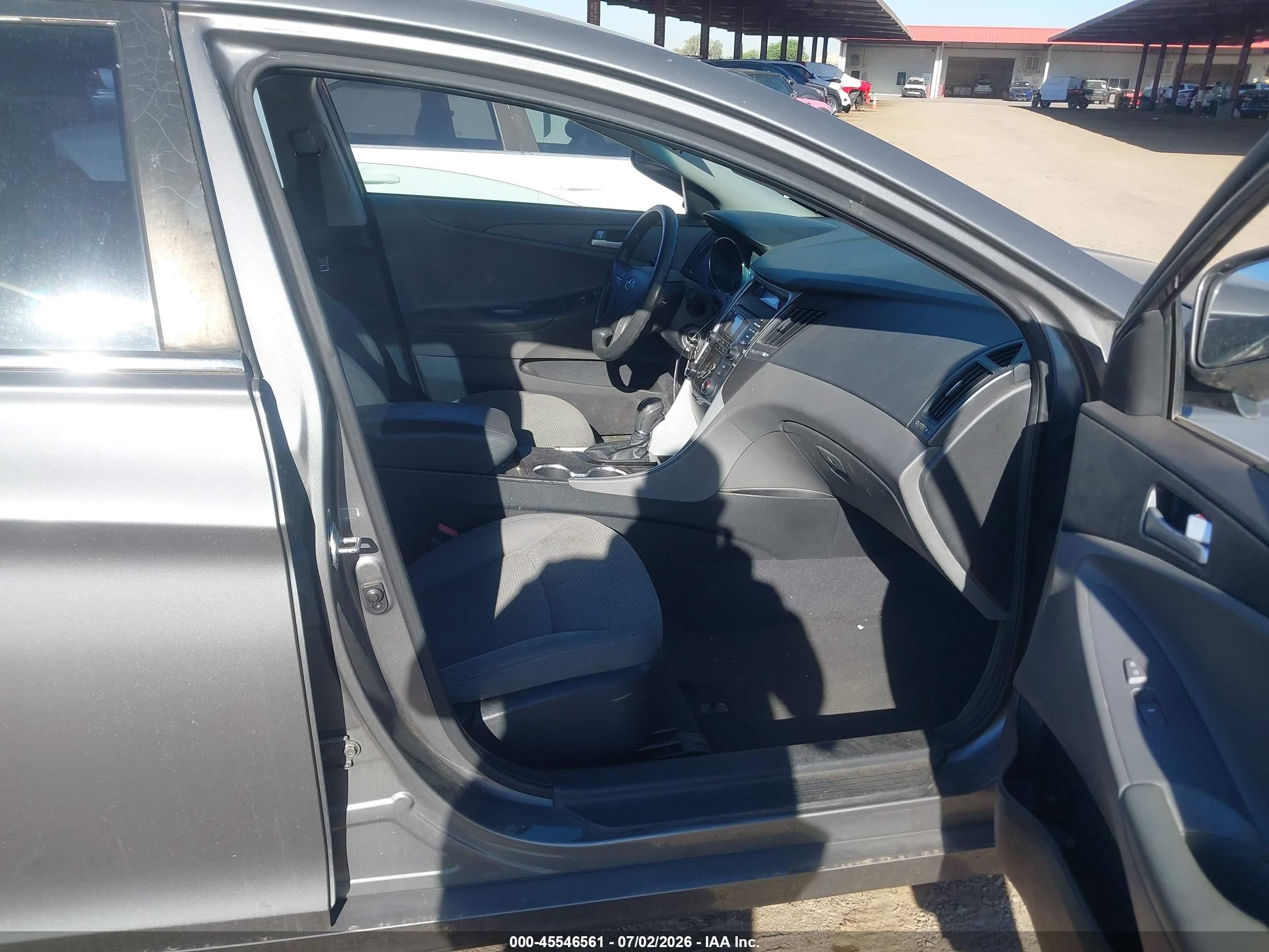 2013 Hyundai Sonata Gls Gray vin: 5NPEB4AC6DH561604