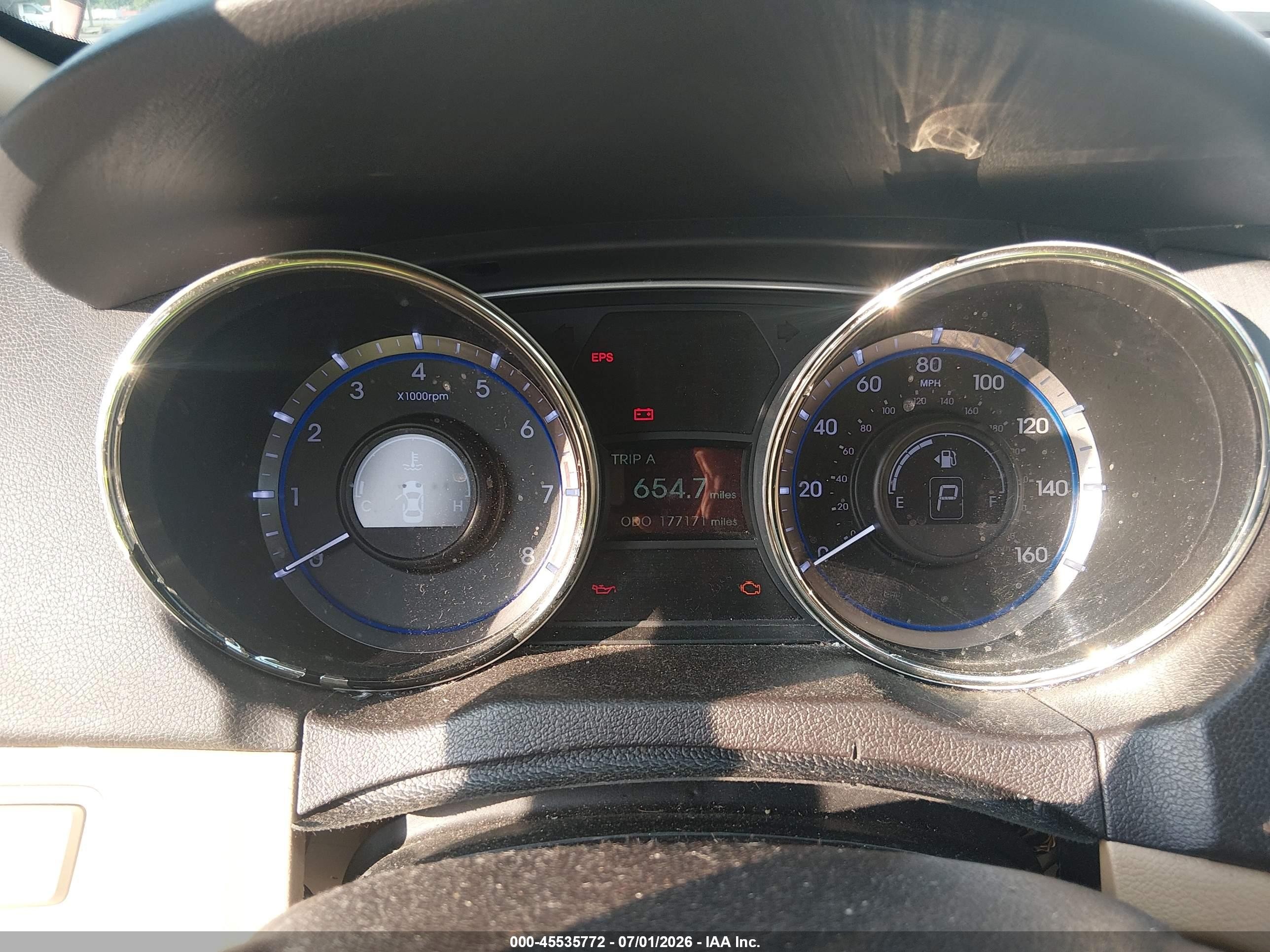 2013 Hyundai Sonata Gls Red vin: 5NPEB4AC6DH569539