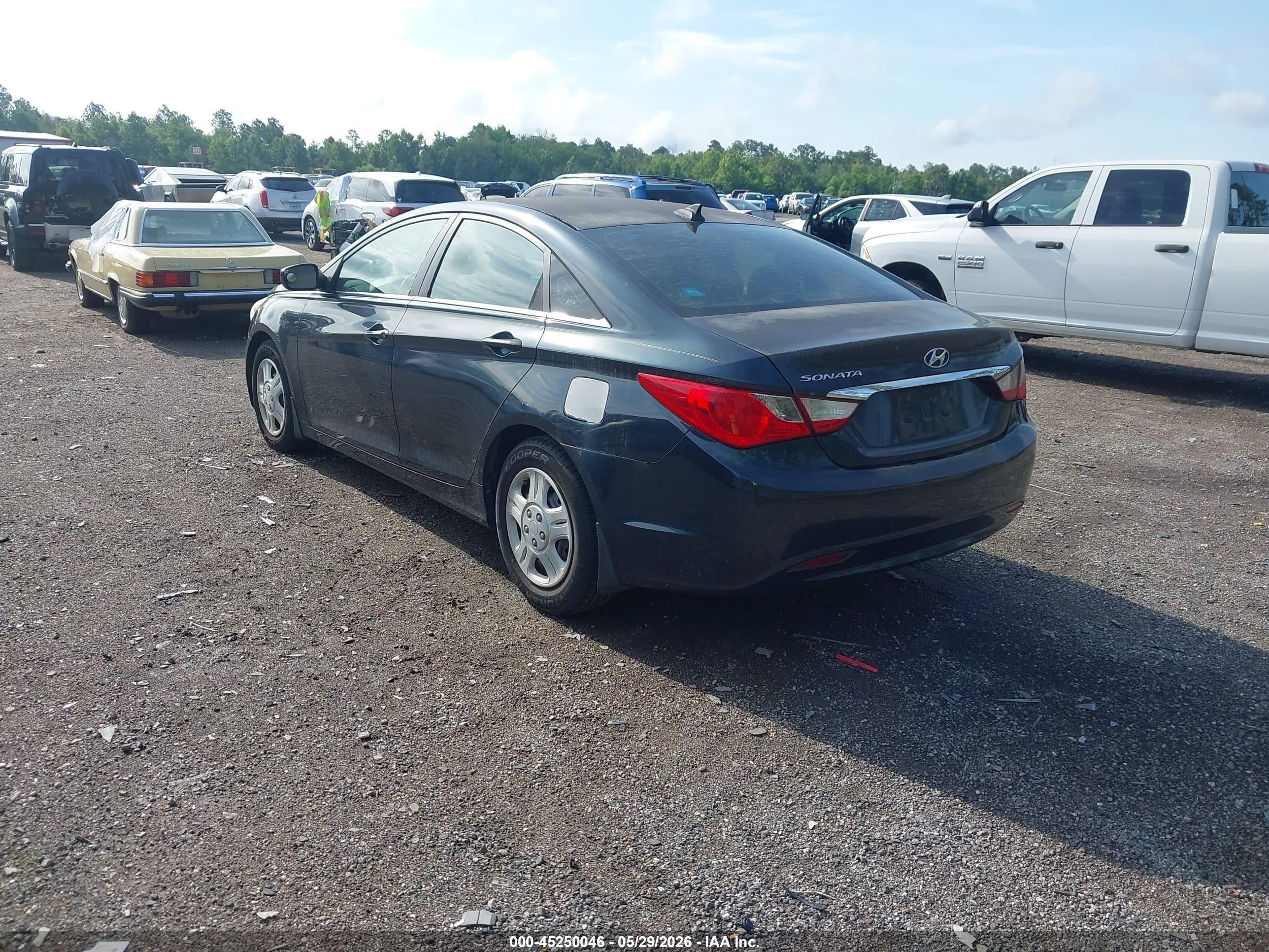 2013 Hyundai Sonata Gls Blue vin: 5NPEB4AC6DH572506