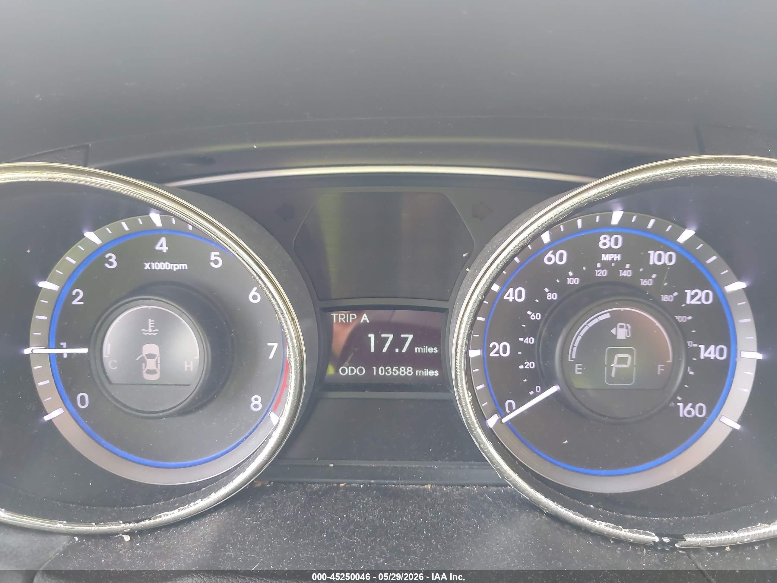 2013 Hyundai Sonata Gls Blue vin: 5NPEB4AC6DH572506