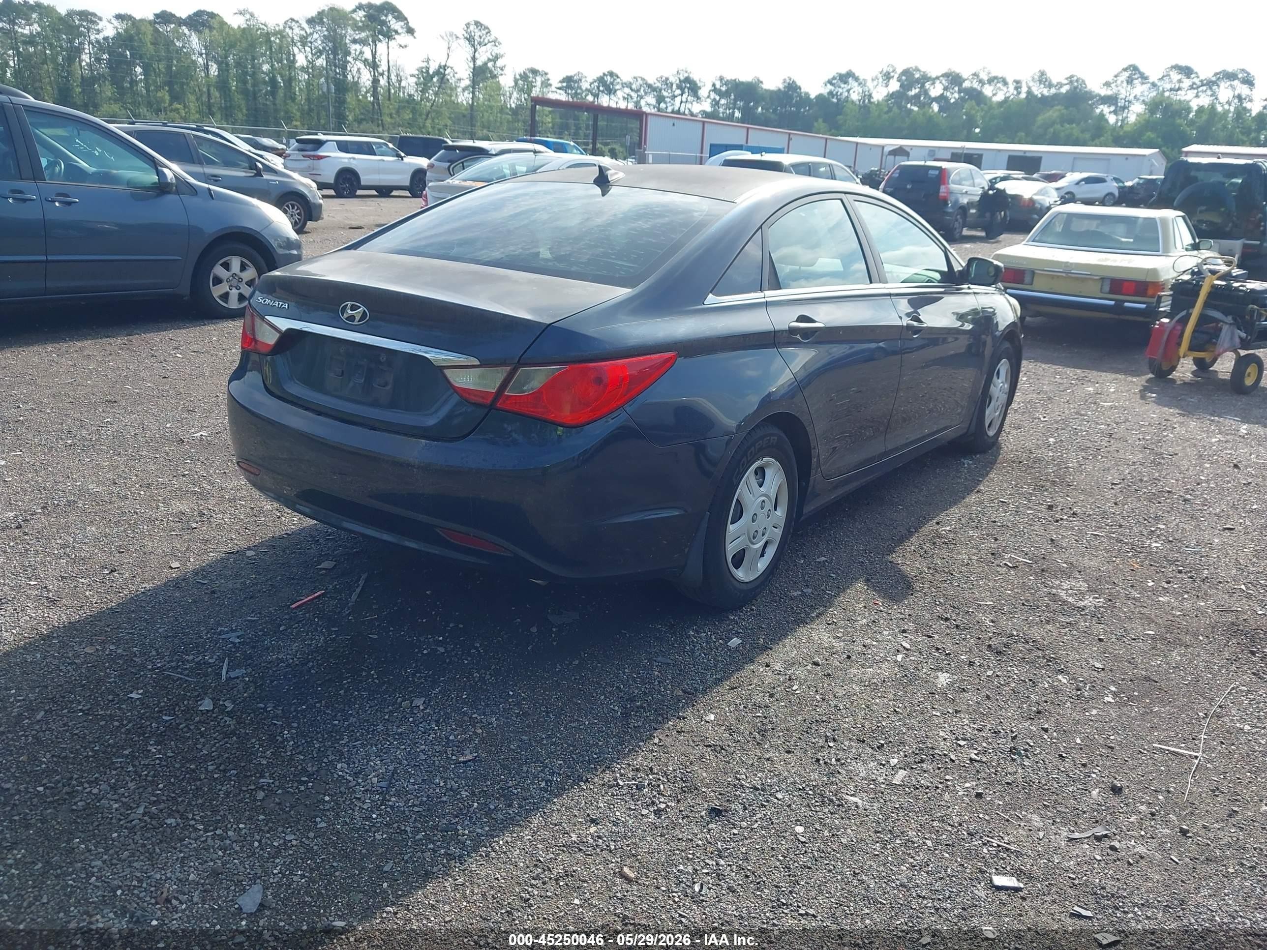 2013 Hyundai Sonata Gls Blue vin: 5NPEB4AC6DH572506