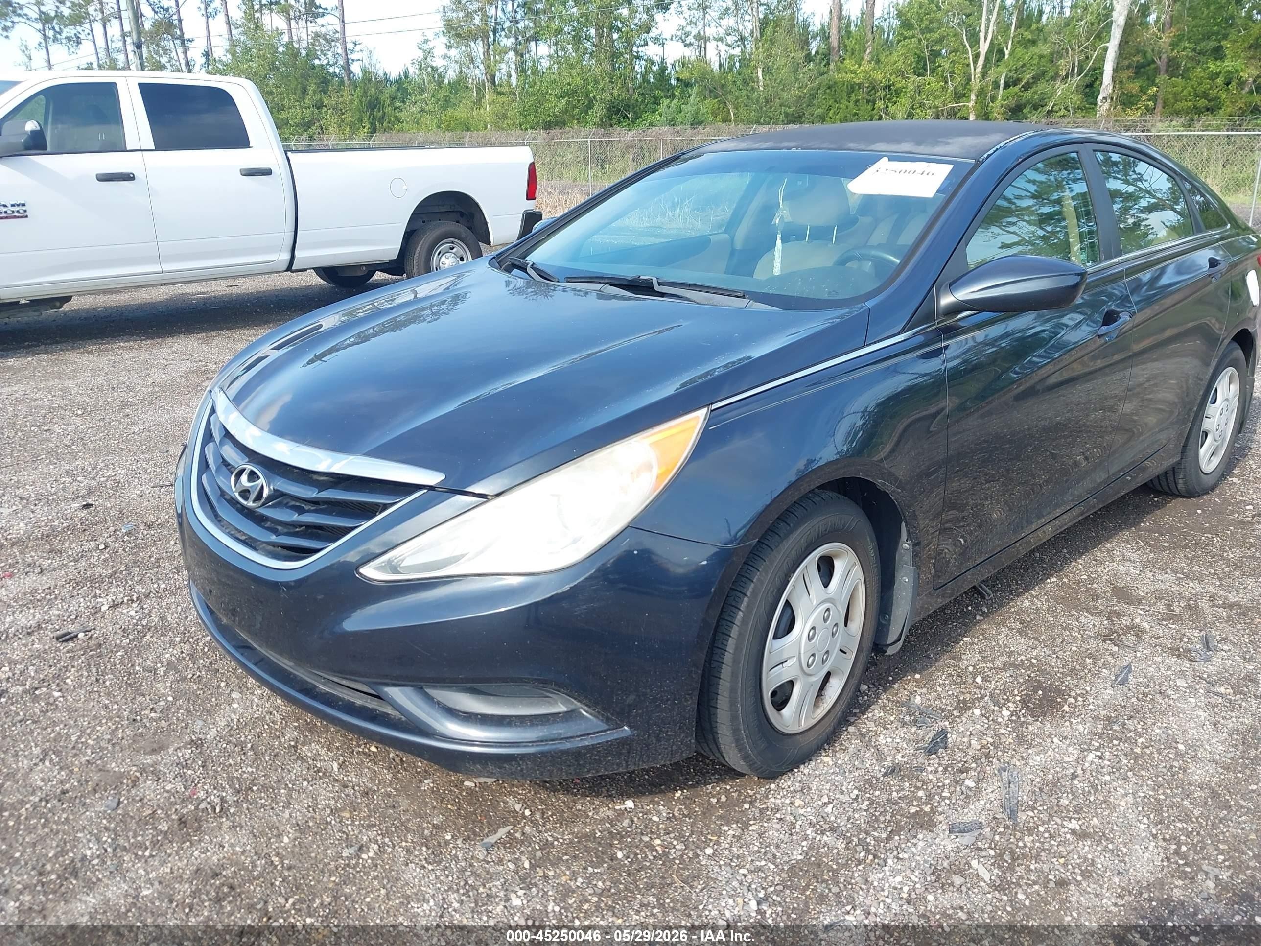 2013 Hyundai Sonata Gls Blue vin: 5NPEB4AC6DH572506